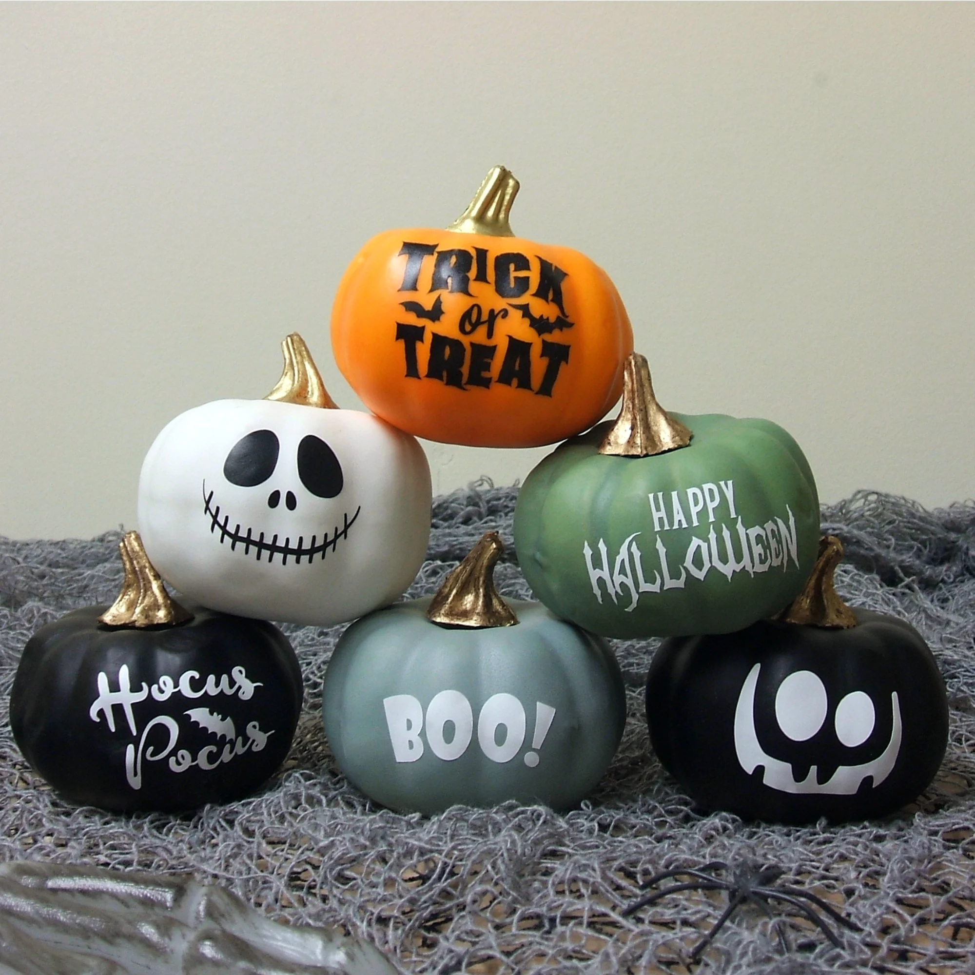 Handmade Halloween Spoof Pumpkin Decoration