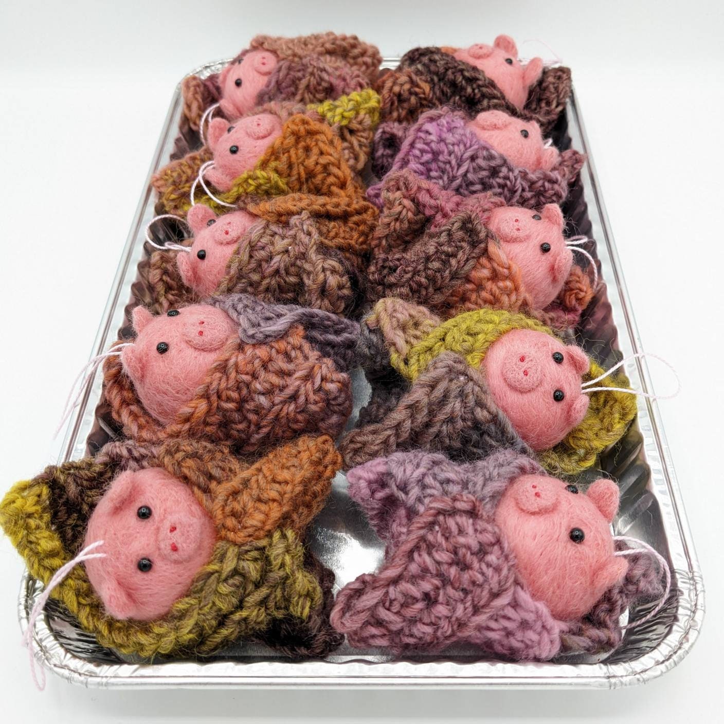 🎄 Handmade Pig in Blankets Christmas Tree Ornament 🎄