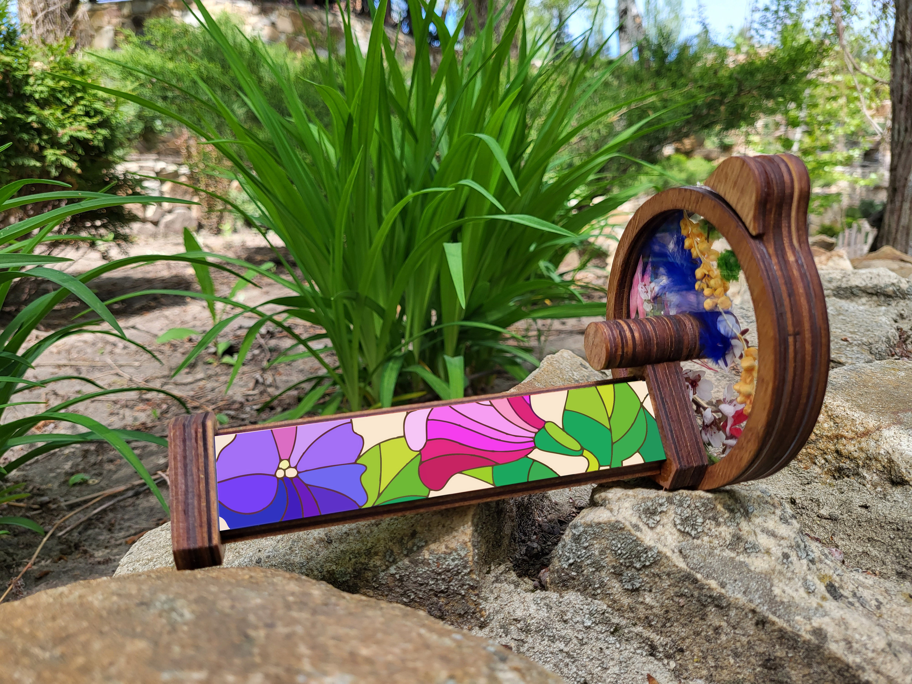 Garden Toys For Kids，Flower Kaleidoscope