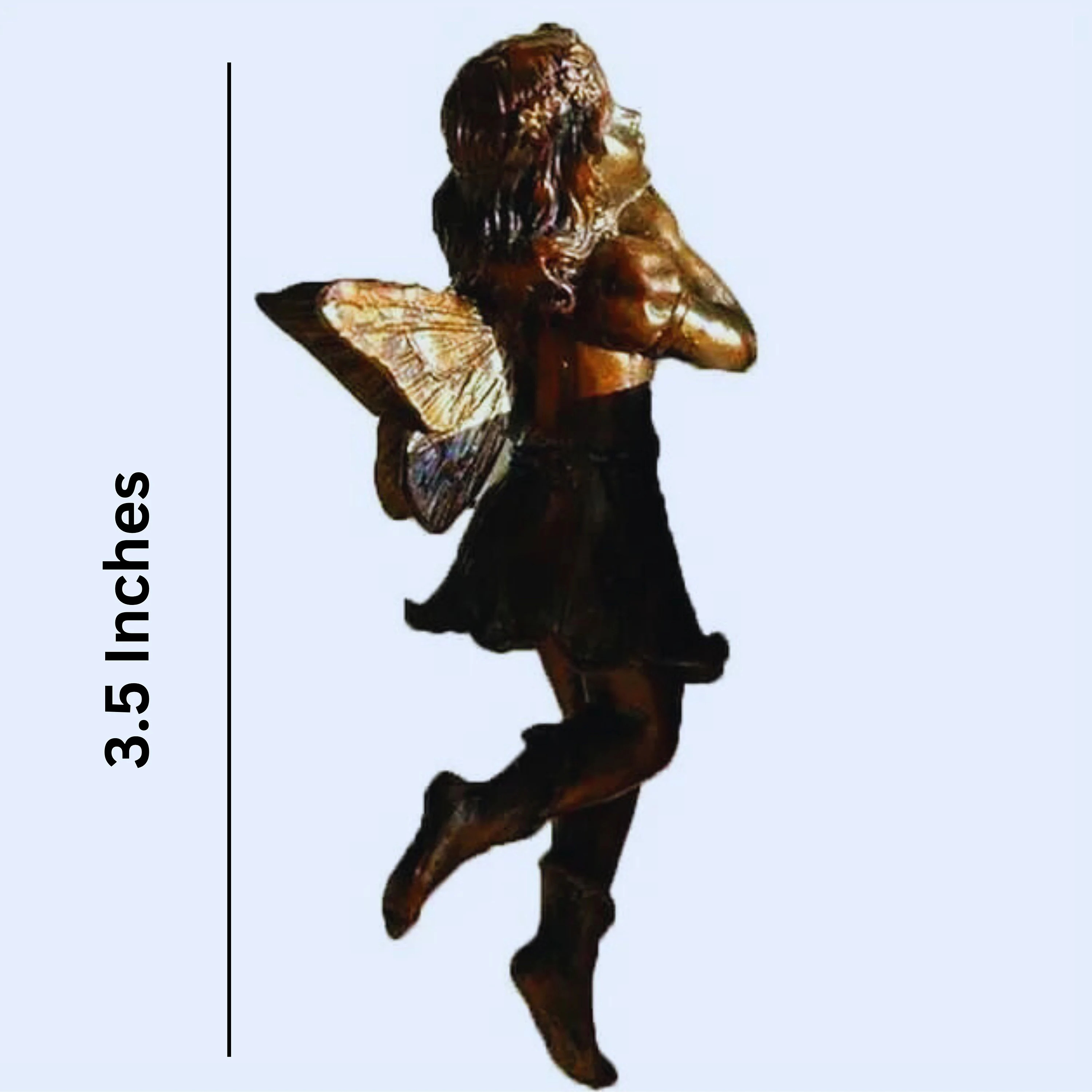 🌸 Set of 4 Handmade Flower Fairy Statues 🌸