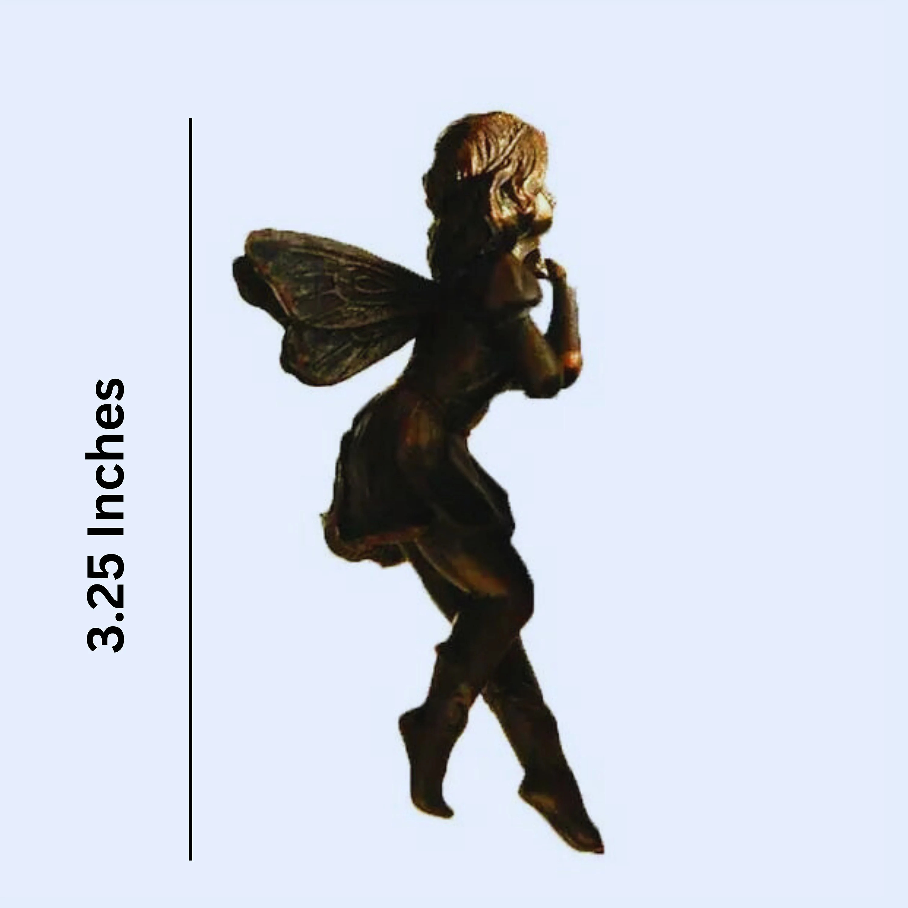 🌸 Set of 4 Handmade Flower Fairy Statues 🌸