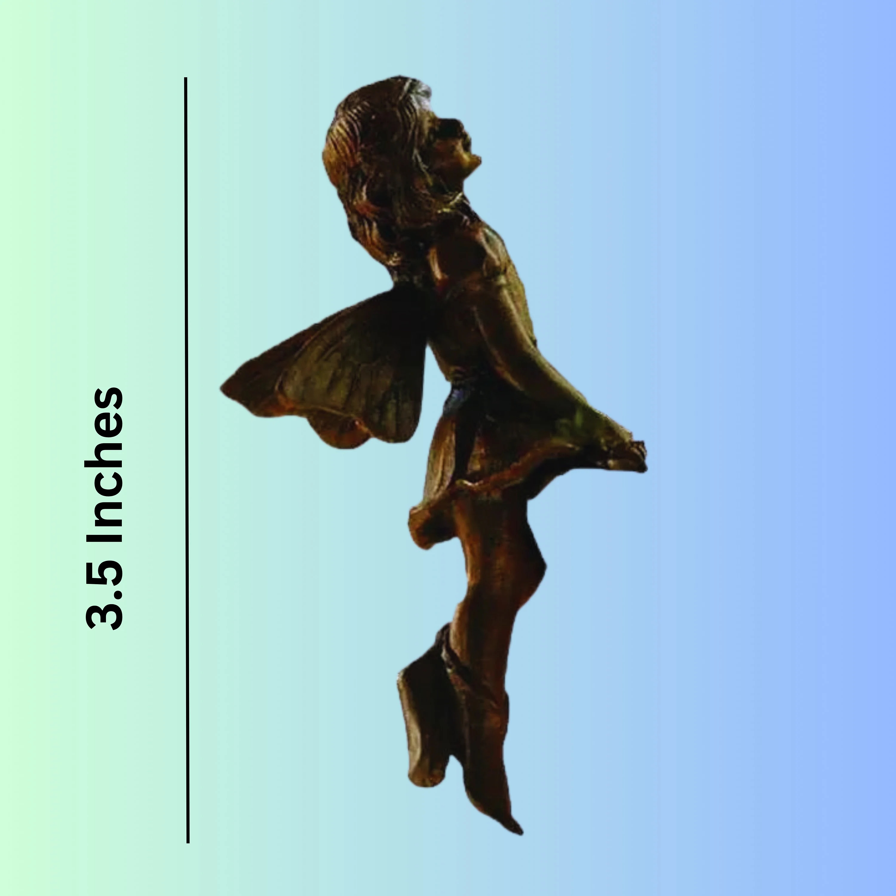 🌸 Set of 4 Handmade Flower Fairy Statues 🌸