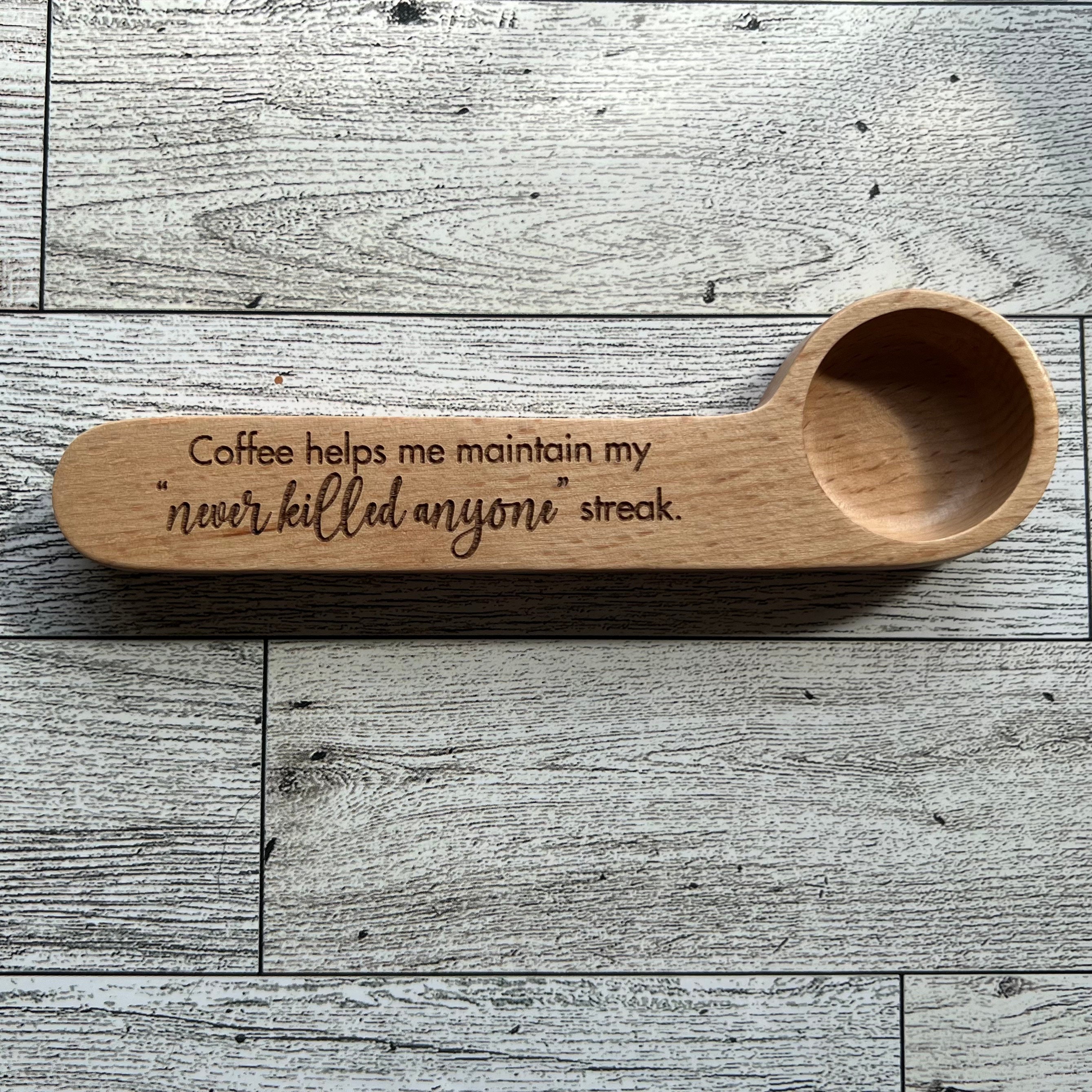 ☕Engraved Coffee Spoon | Unique Gift for Coffee Lovers🎁