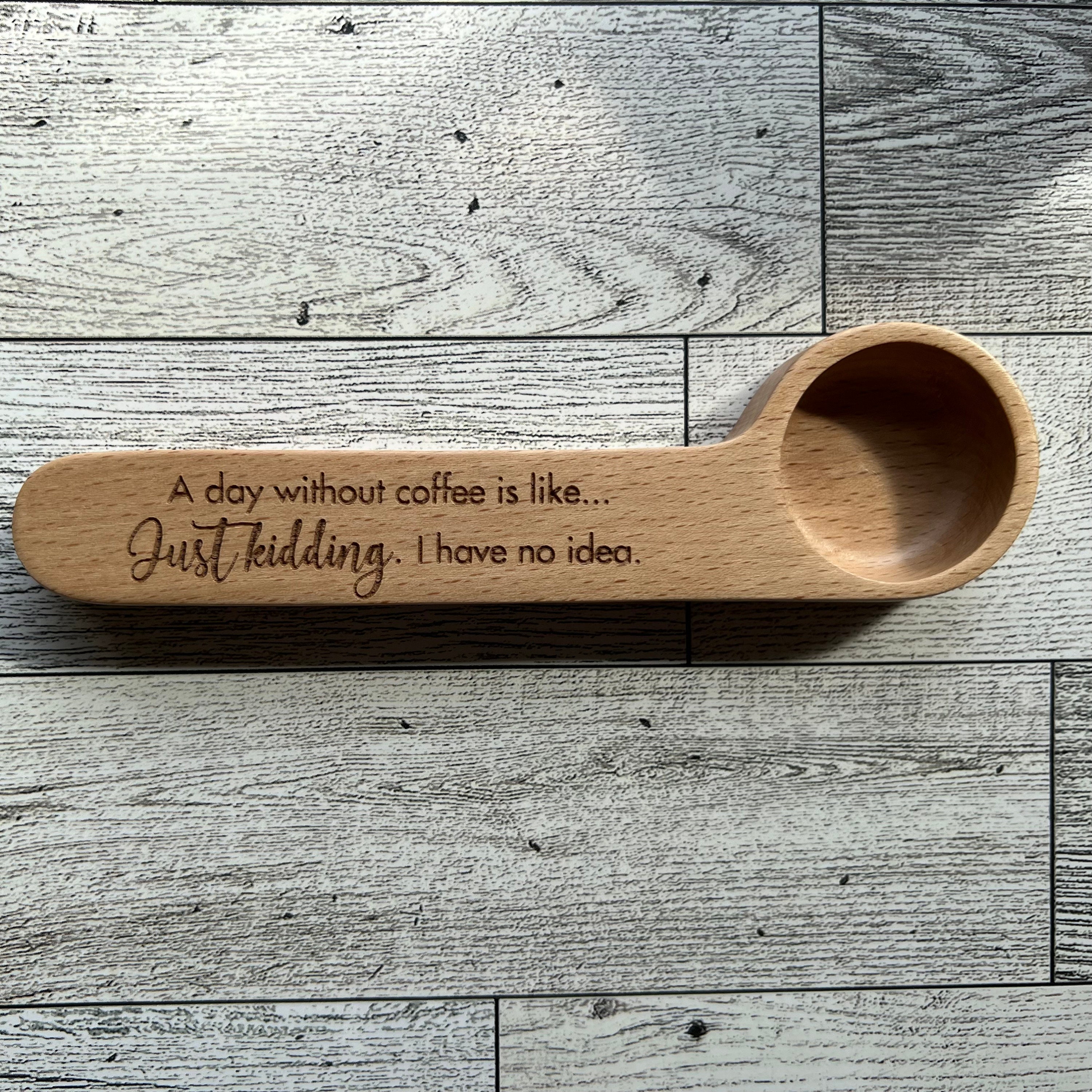 ☕Engraved Coffee Spoon | Unique Gift for Coffee Lovers🎁