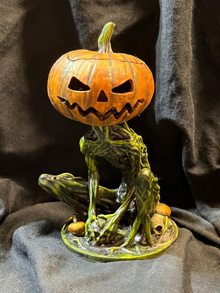 Halloween Handmade Horror Pumpkin Demon