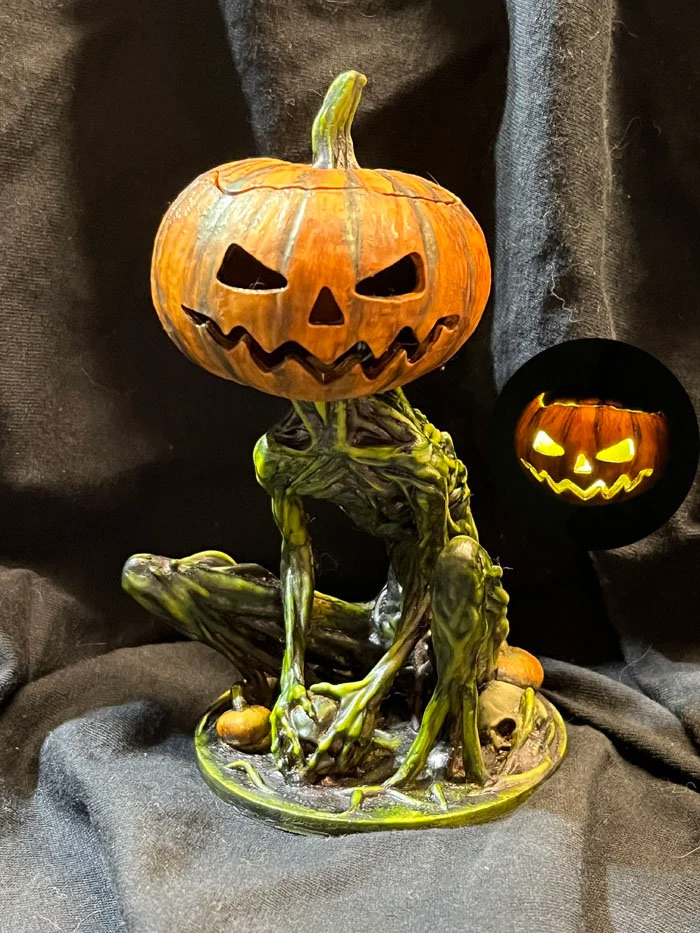 Halloween Handmade Horror Pumpkin Demon