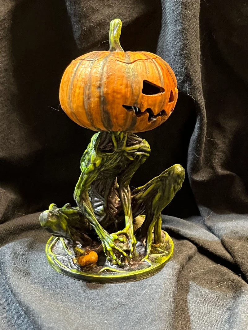 Halloween Handmade Horror Pumpkin Demon