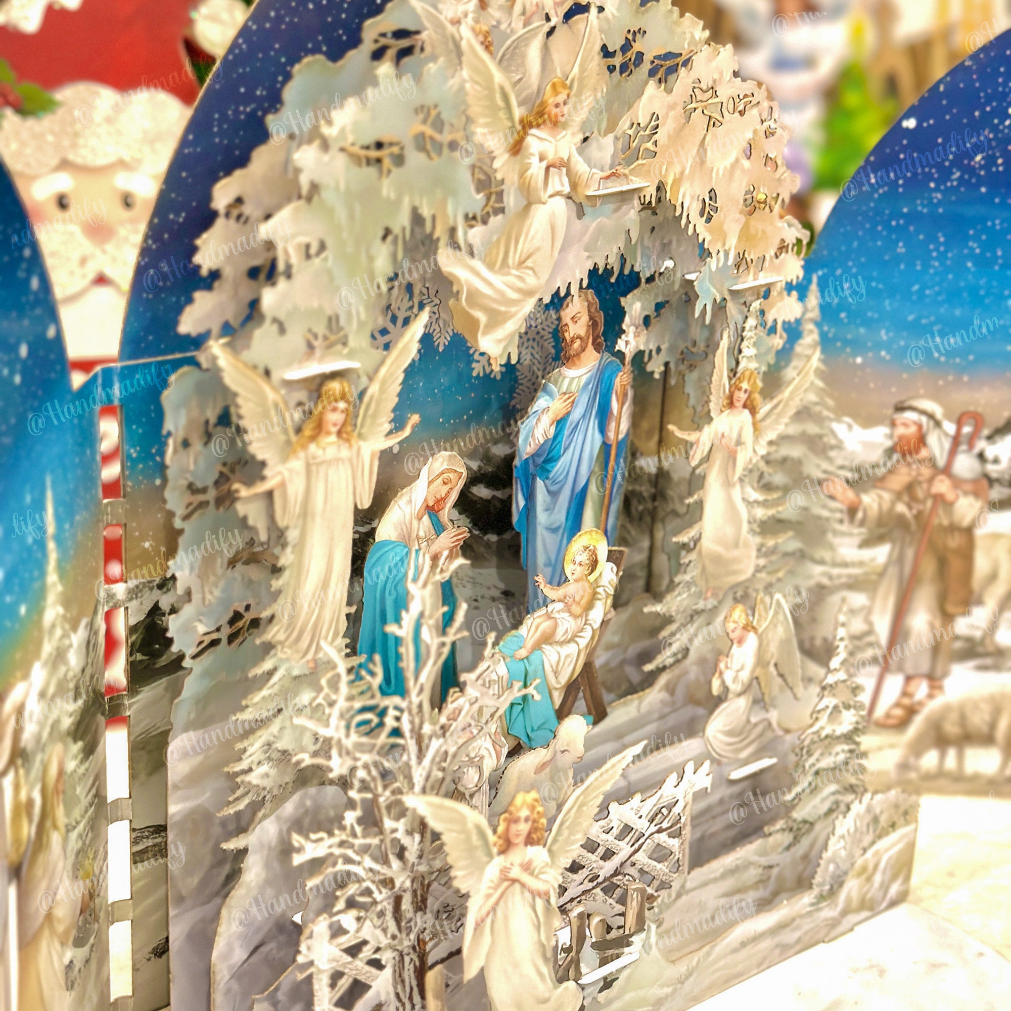 ✨Pop-Up Snowflakes Card: Christmas Edition✨