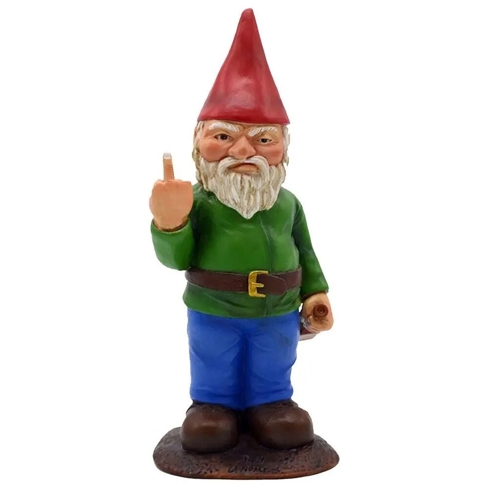 🤣Funny Garden Drunk Gnome Statue