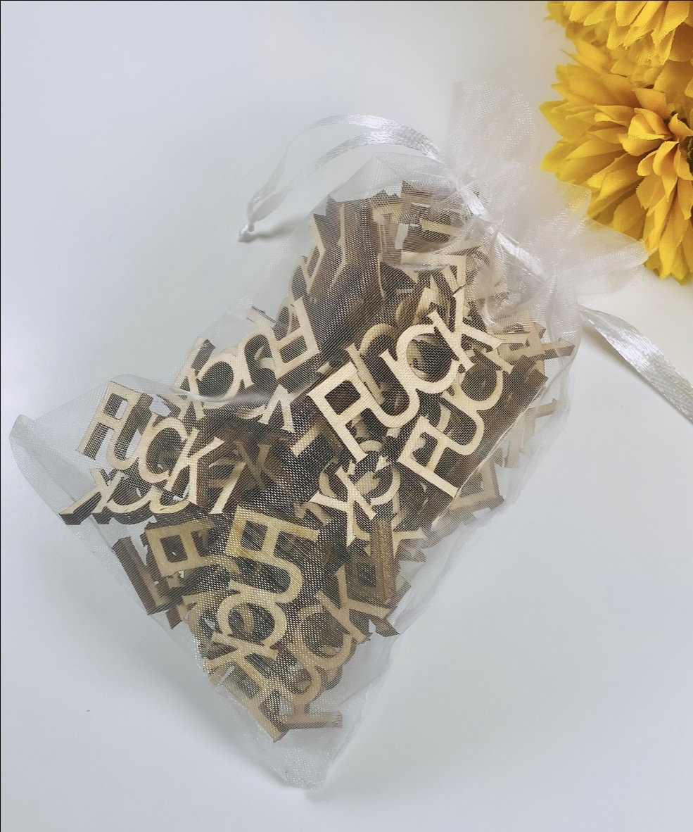 Funny Gift - F**k and Middle Finger Bag