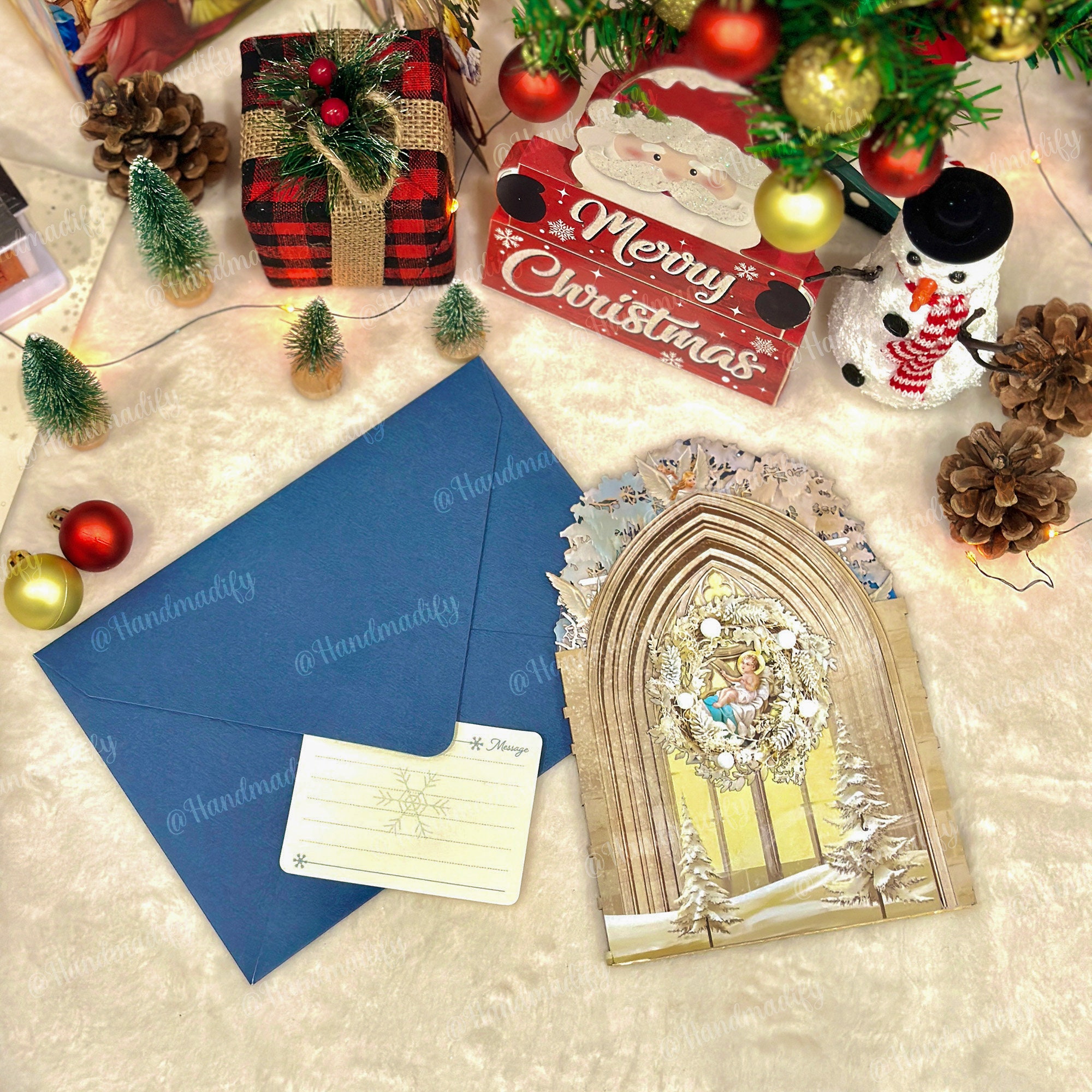 ✨Pop-Up Snowflakes Card: Christmas Edition✨