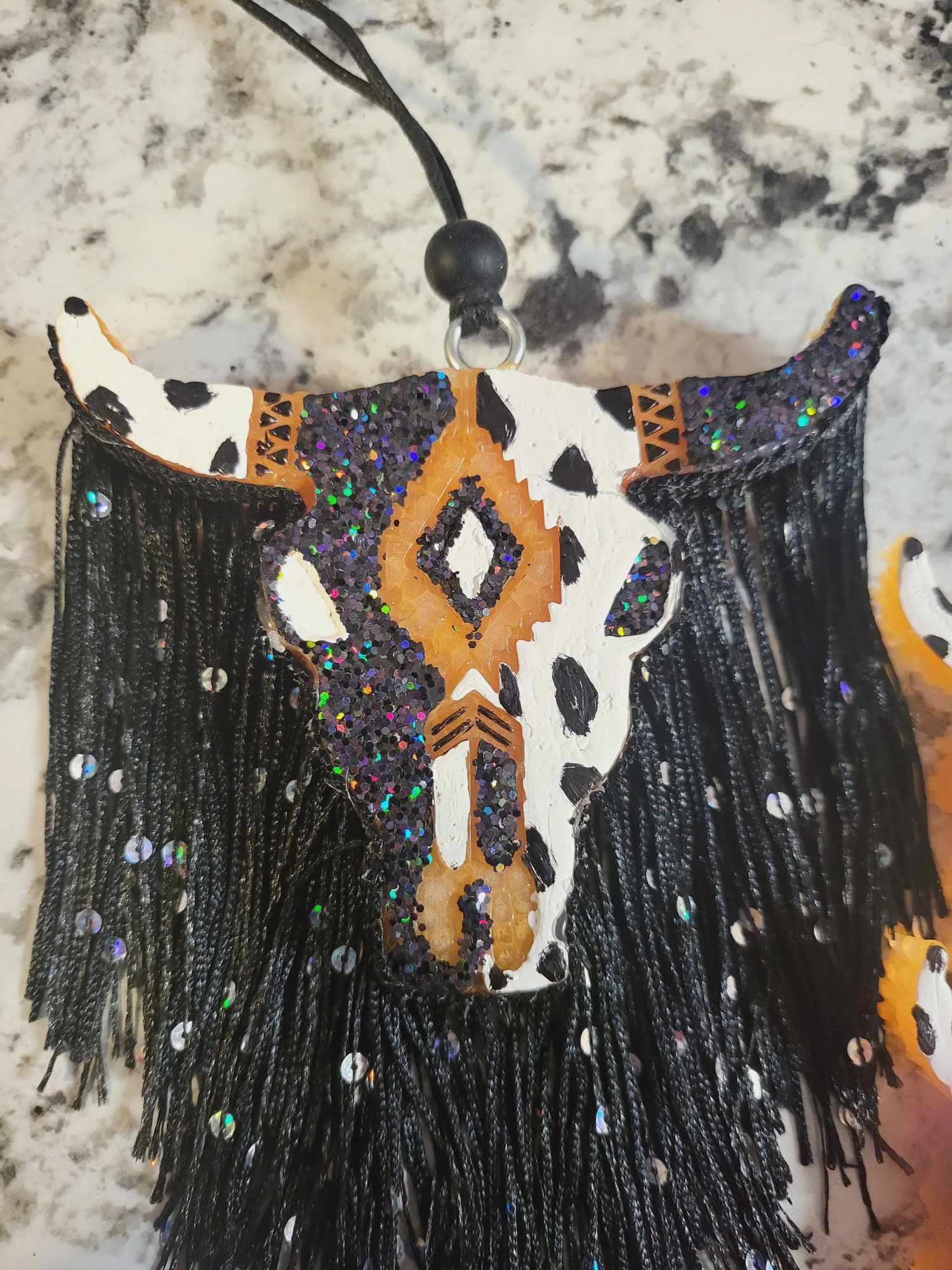 Halloween Bull Pendant
