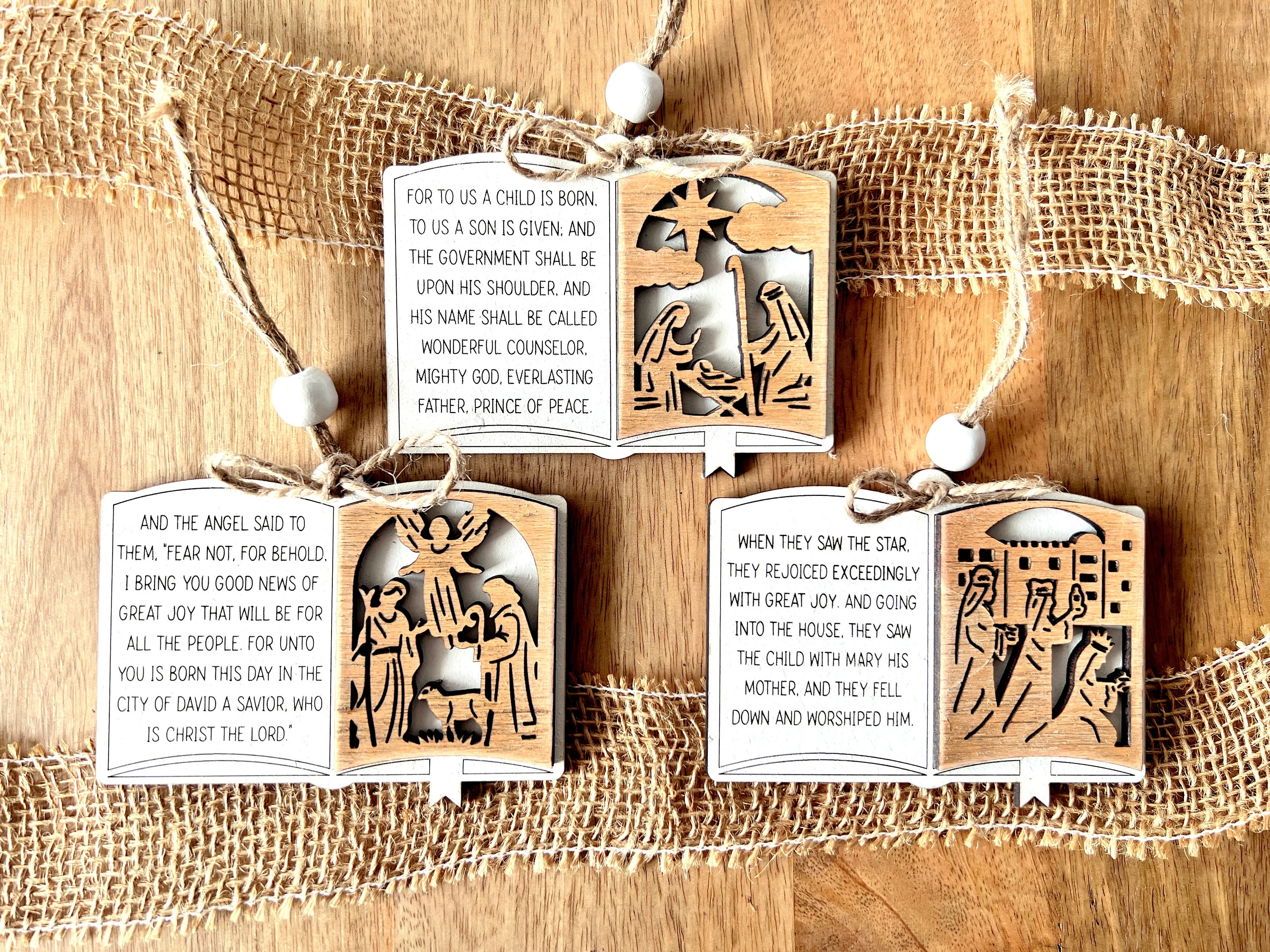 Christmas Nativity Ornament
