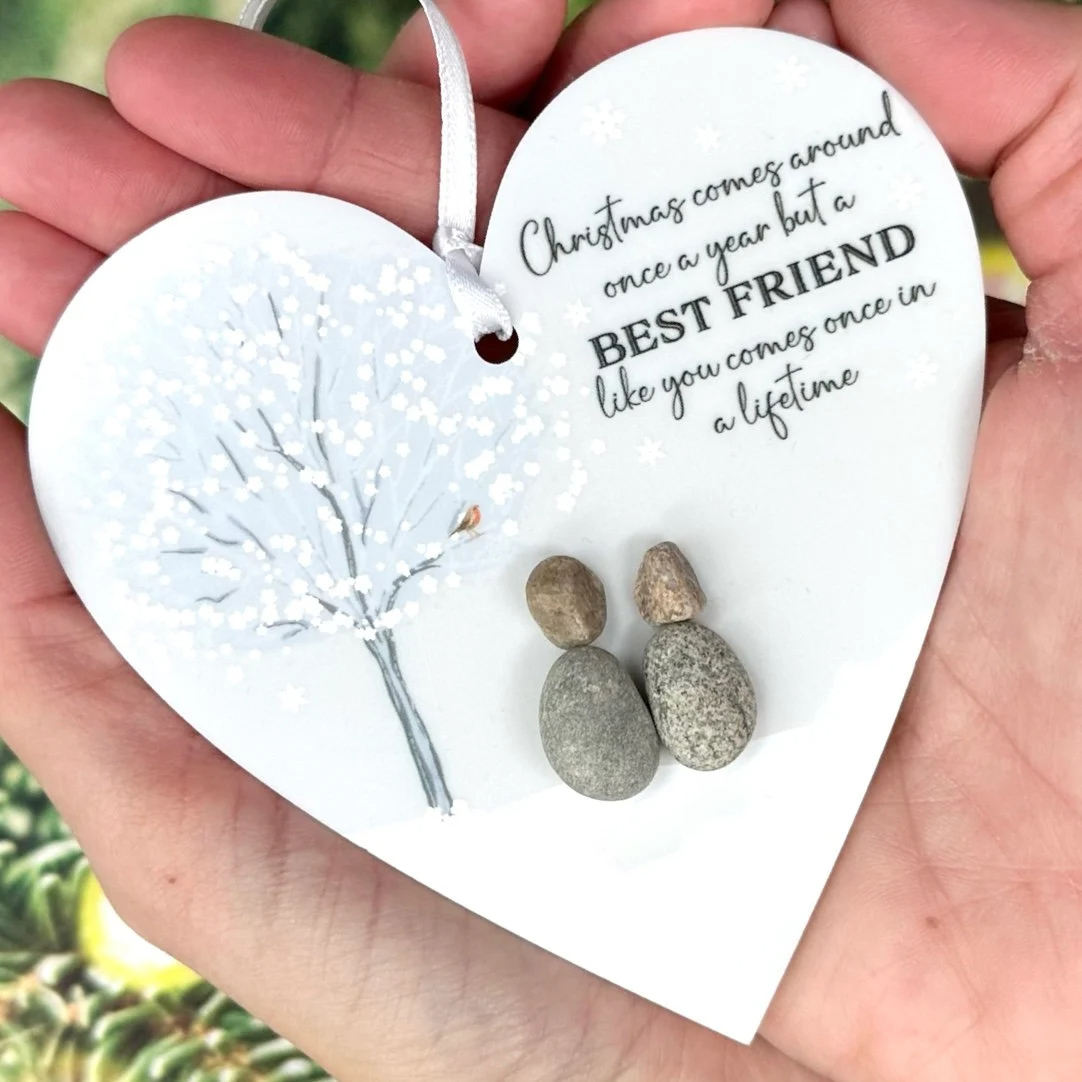 ✨Christmas Pebble Friendship Keepsake Gift✨