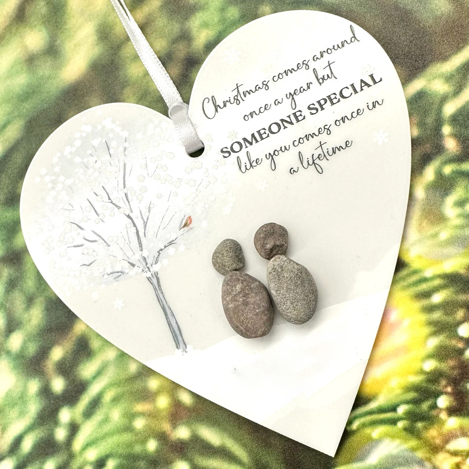✨Christmas Pebble Friendship Keepsake Gift✨