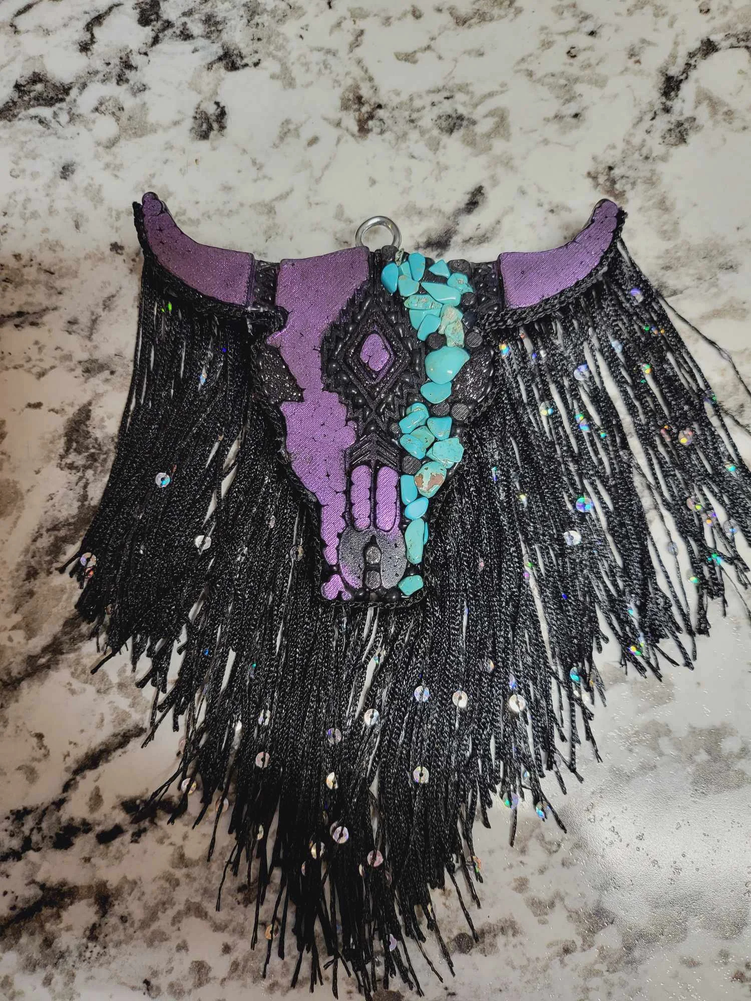 Halloween Bull Pendant