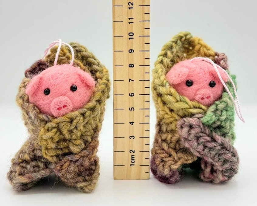 🎄 Handmade Pig in Blankets Christmas Tree Ornament 🎄