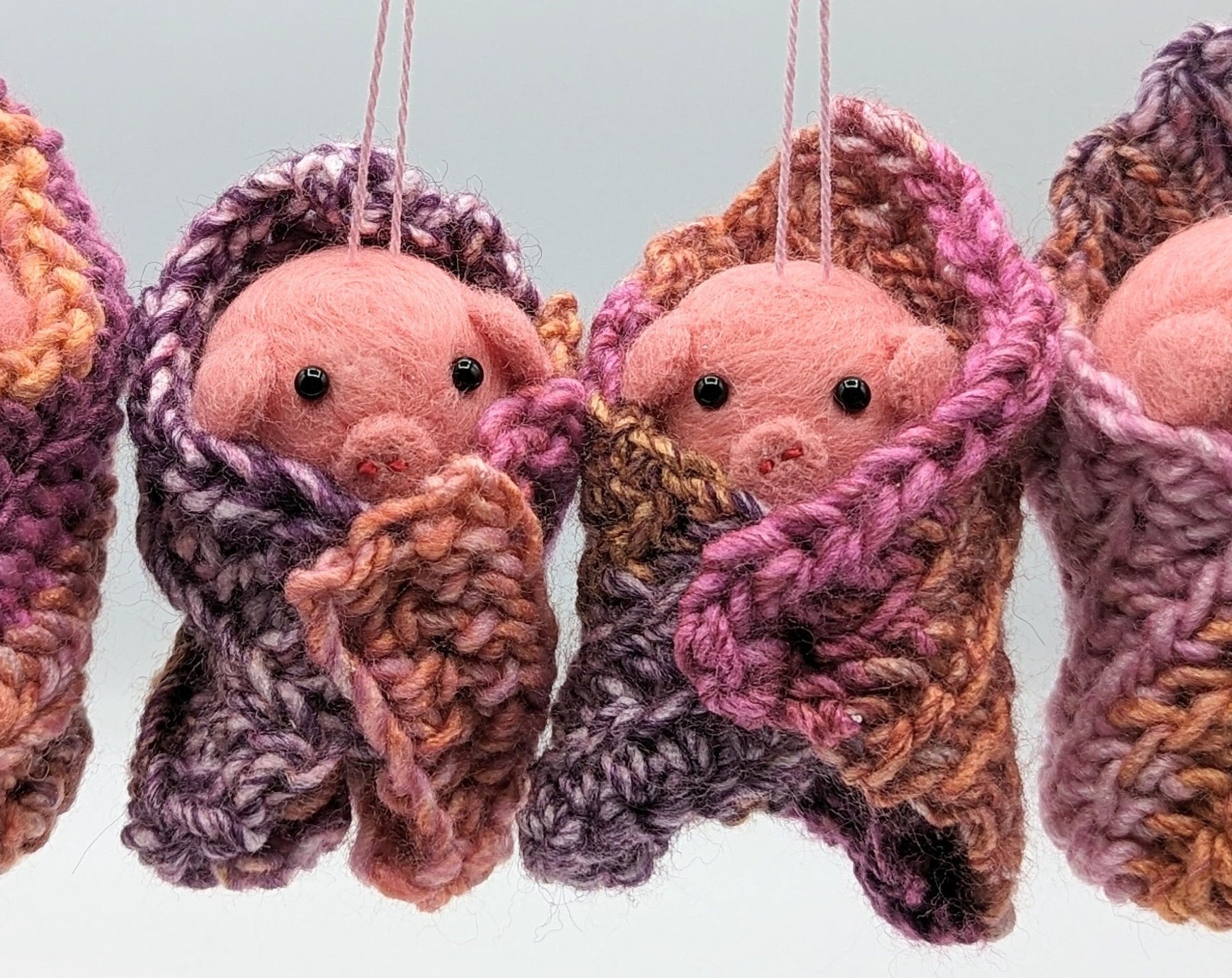 🎄 Handmade Pig in Blankets Christmas Tree Ornament 🎄