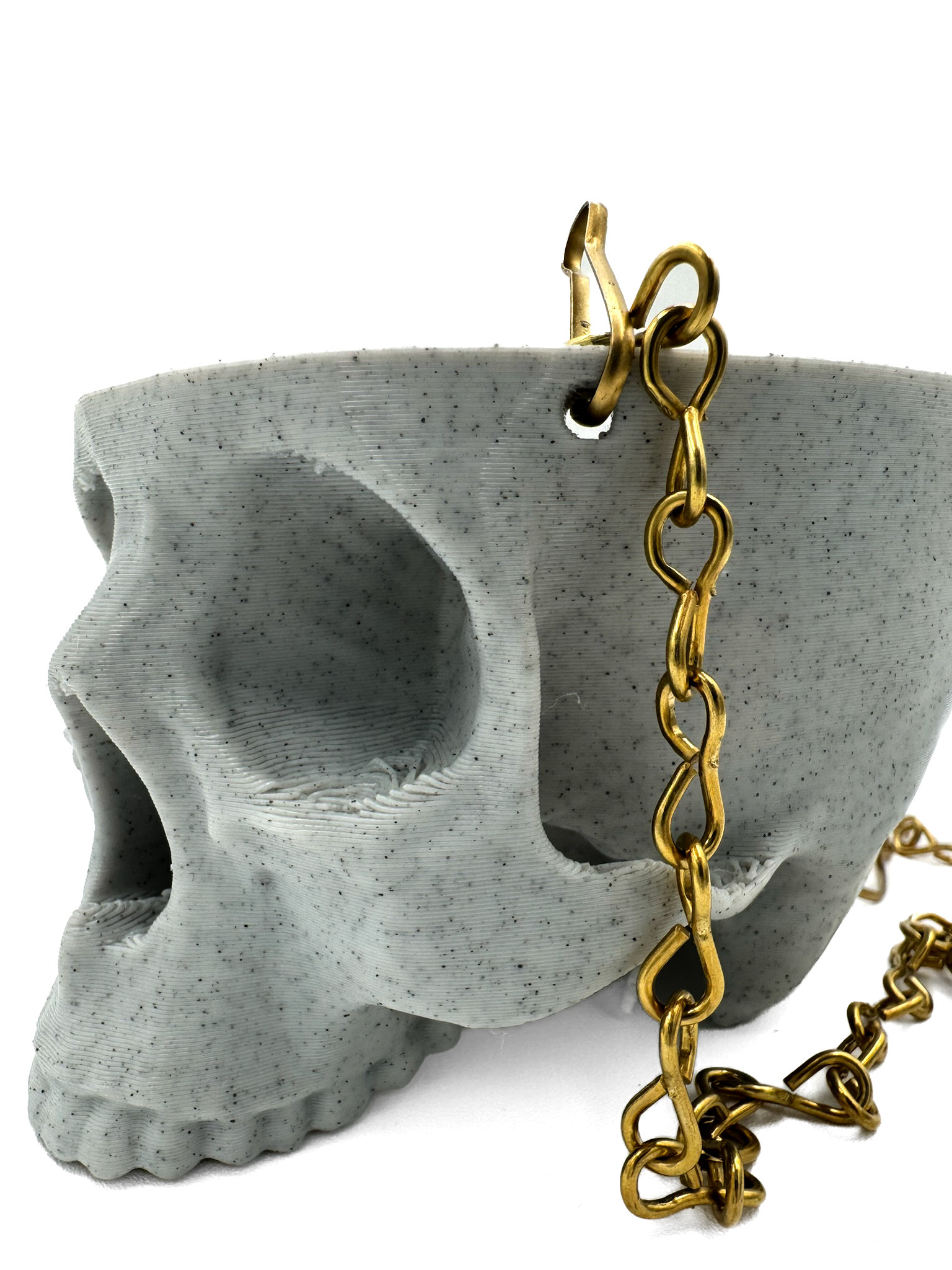 Halloween Decor，Hanging Planter Skull