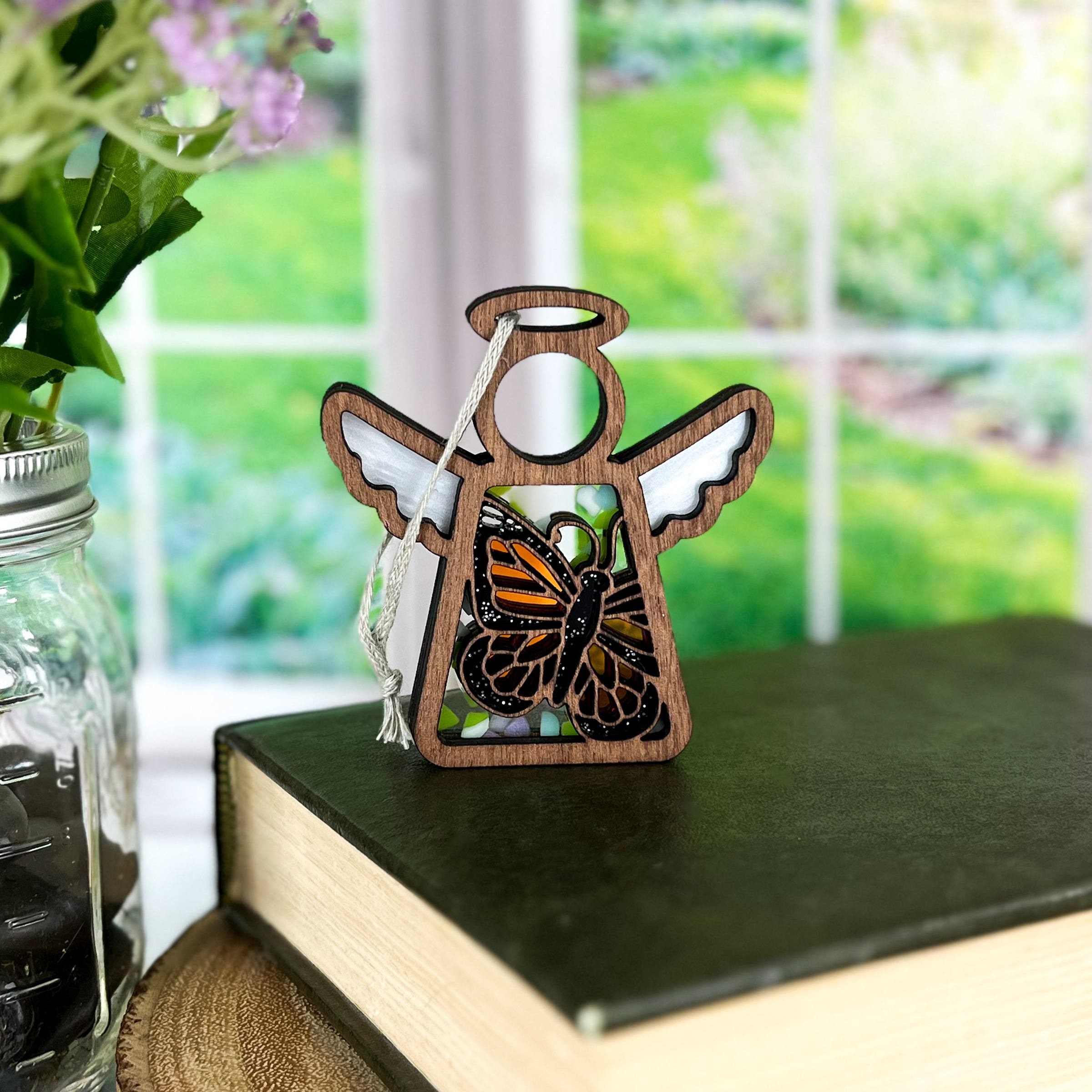 Charm Angel Wings Suncatcher