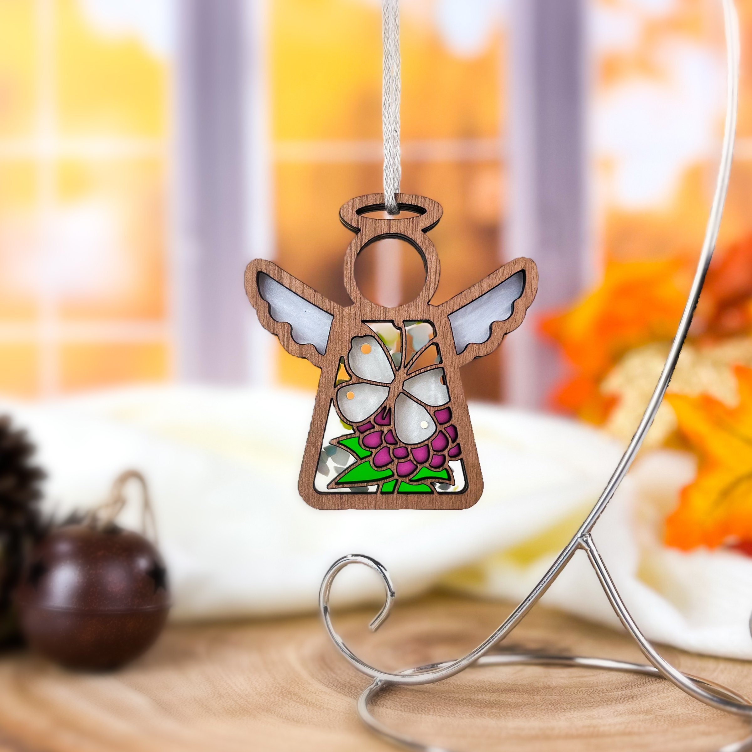 Charm Angel Wings Suncatcher