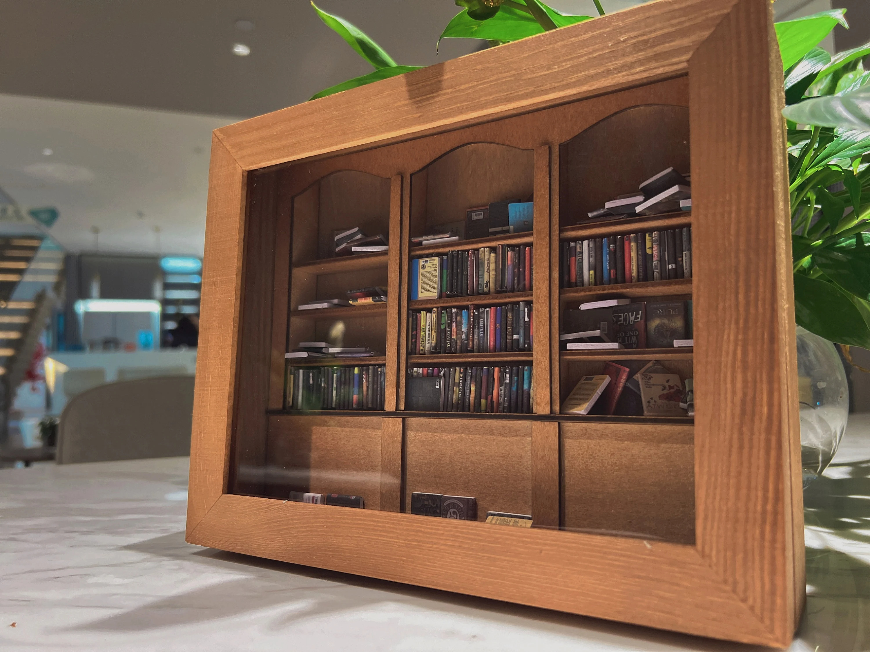 Anxiety Bookshelf - Selected Miniature Books