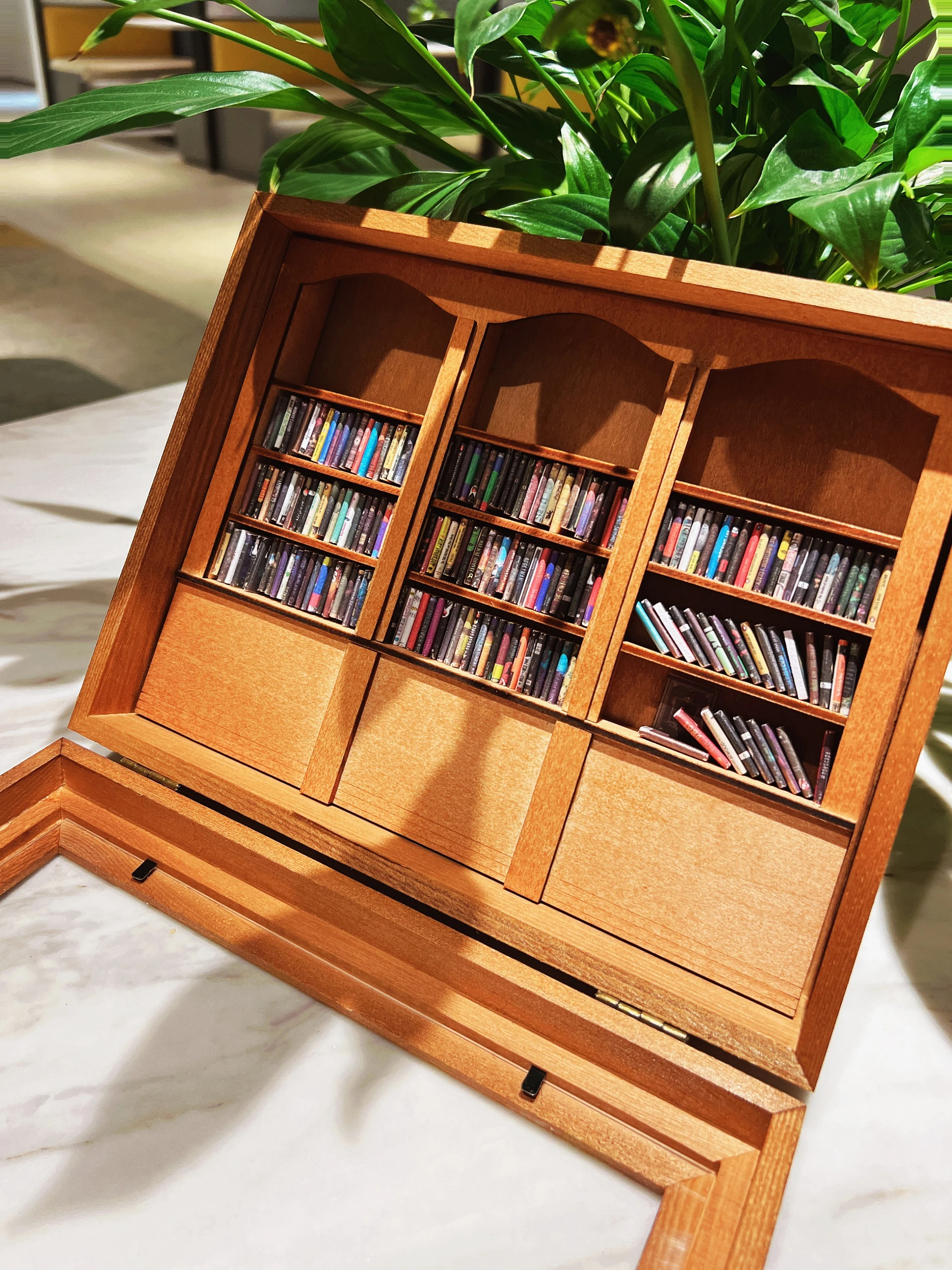 Anxiety Bookshelf - Selected Miniature Books