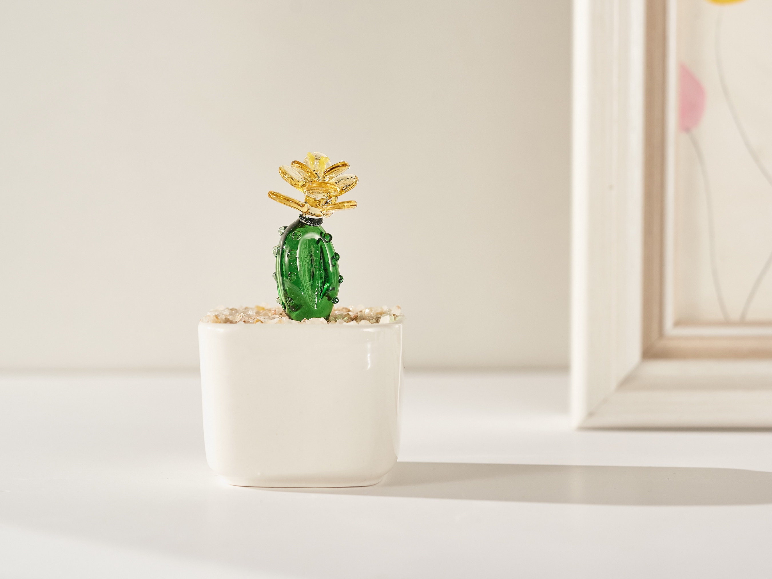 Handmade Stained Glass Succulents