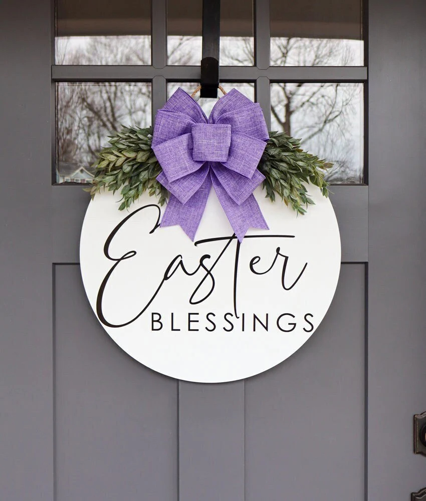 Easter Door Sign