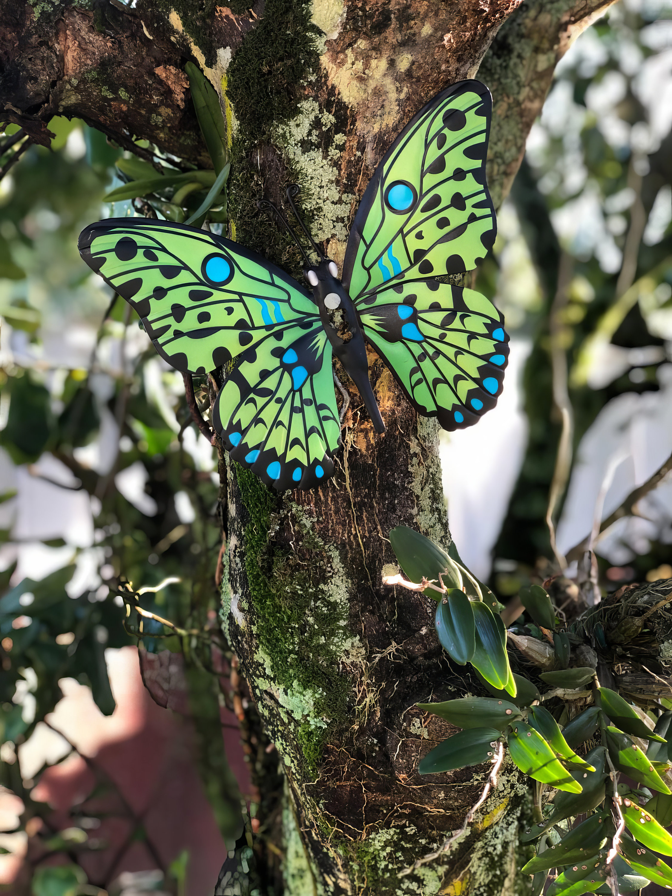 Garden Yard Accents, Metal Butterfly Wall Decor