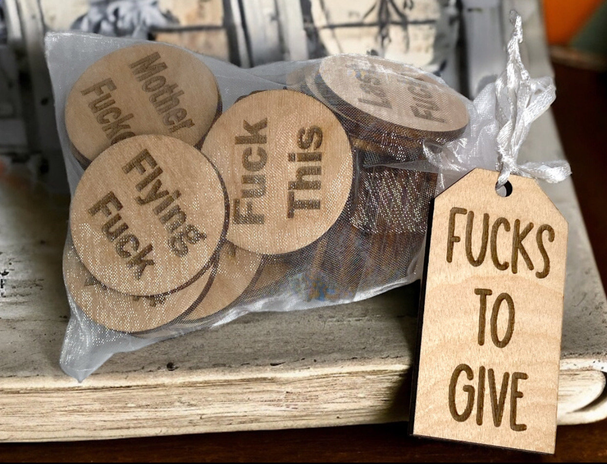 Funny Gift - F**k and Middle Finger Bag