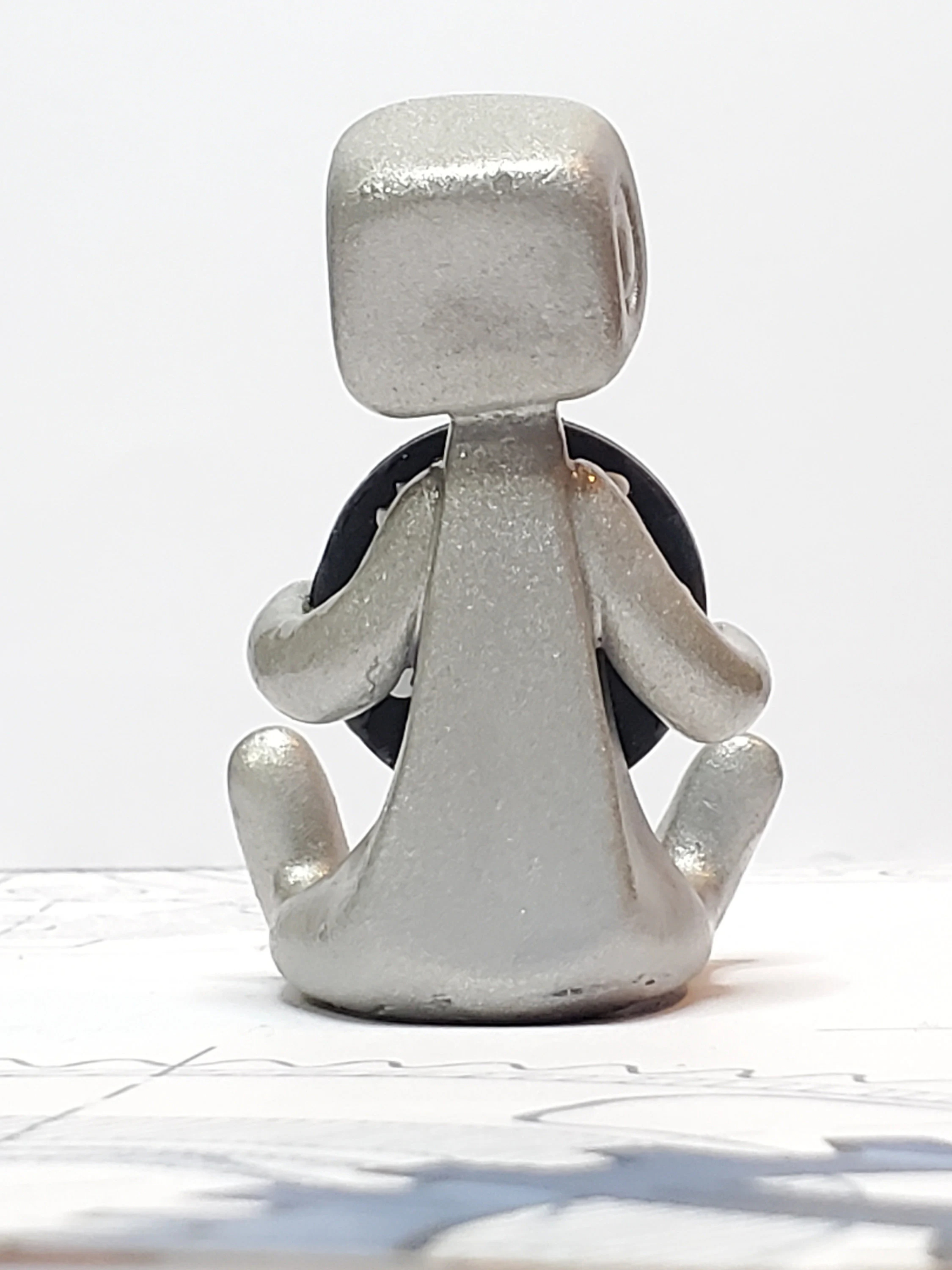 Your Anxiety Is A Lying H*e Robot Figurine Resin Art Toy