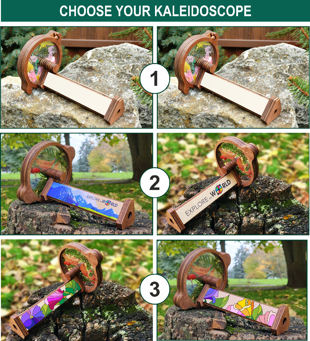 Garden Toys For Kids，Flower Kaleidoscope