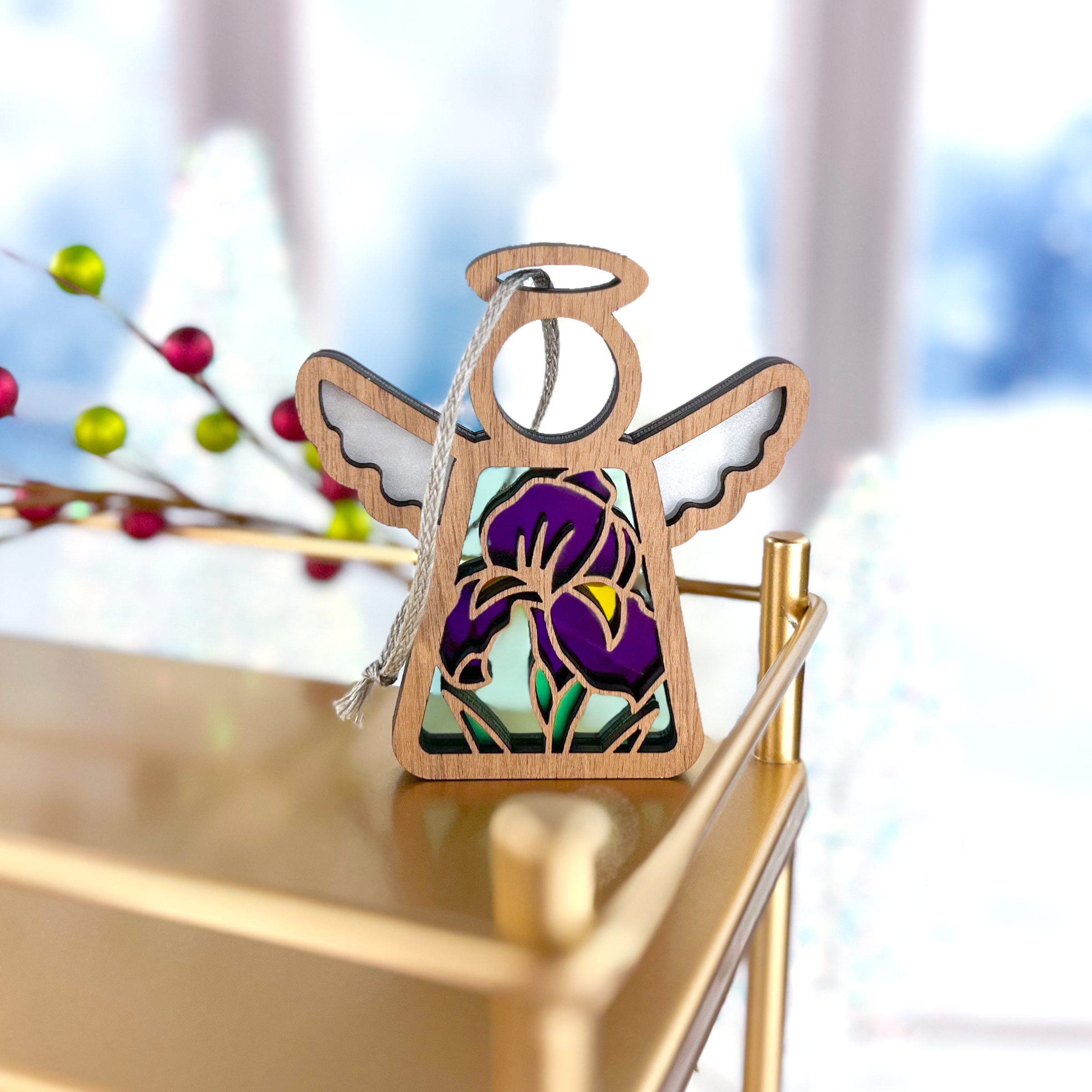 Charm Angel Wings Suncatcher