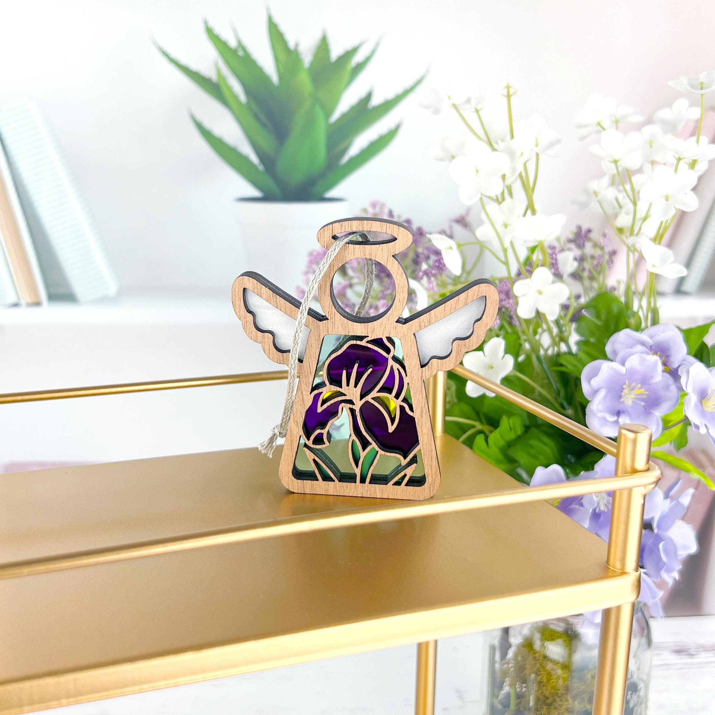 Charm Angel Wings Suncatcher