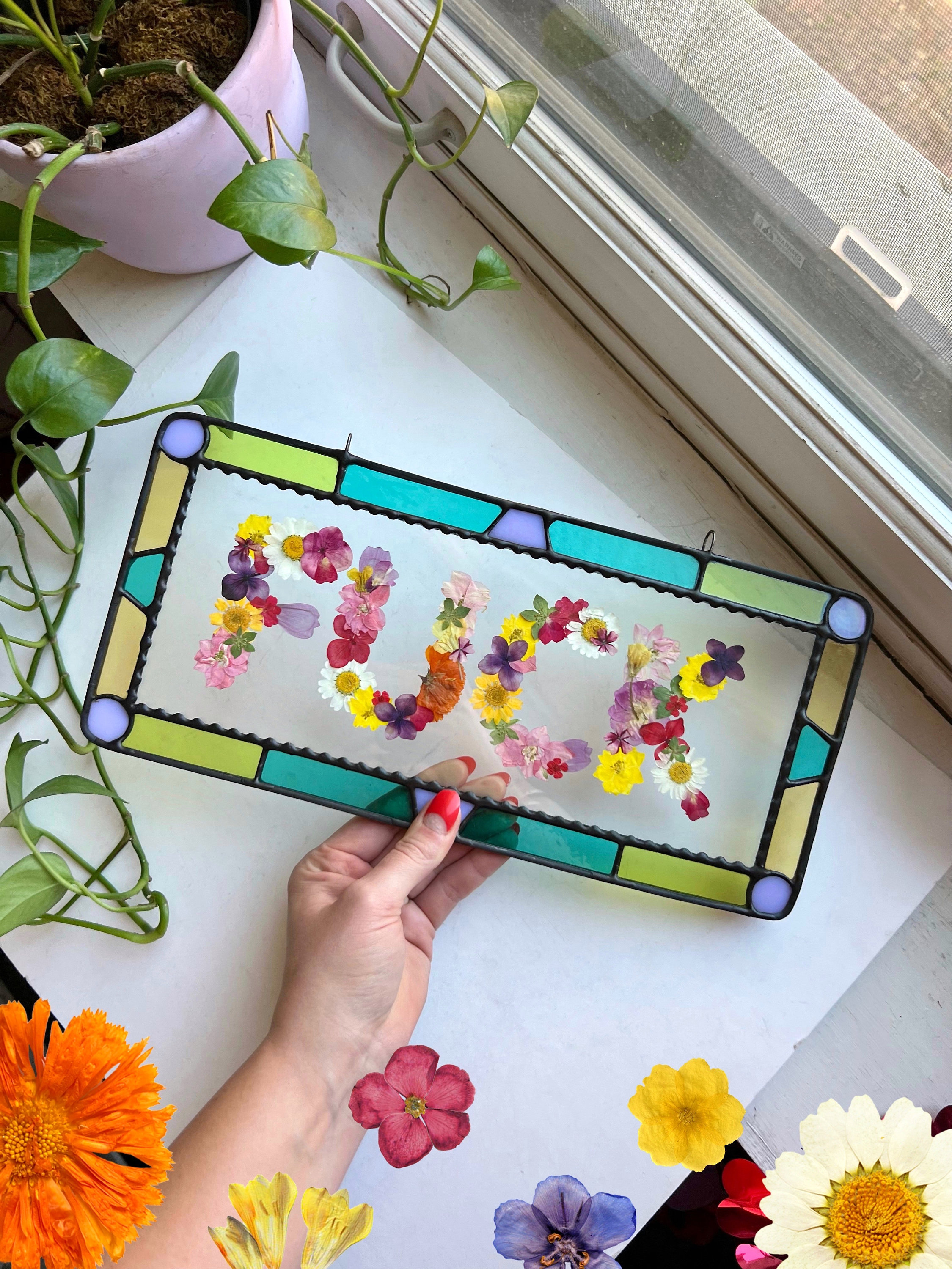 🤣FLOWER F*CK SUNCATCHER