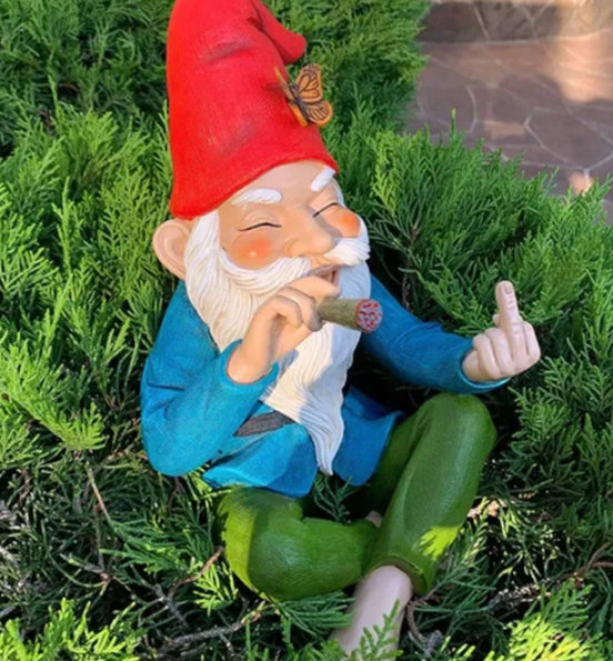 ✨Hot Sale 50% Off-Naughty Garden Gnome Funny Statue