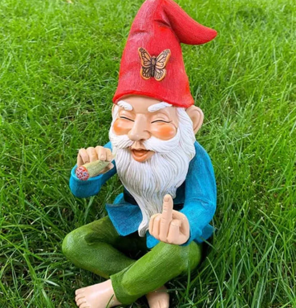 ✨Hot Sale 50% Off-Naughty Garden Gnome Funny Statue