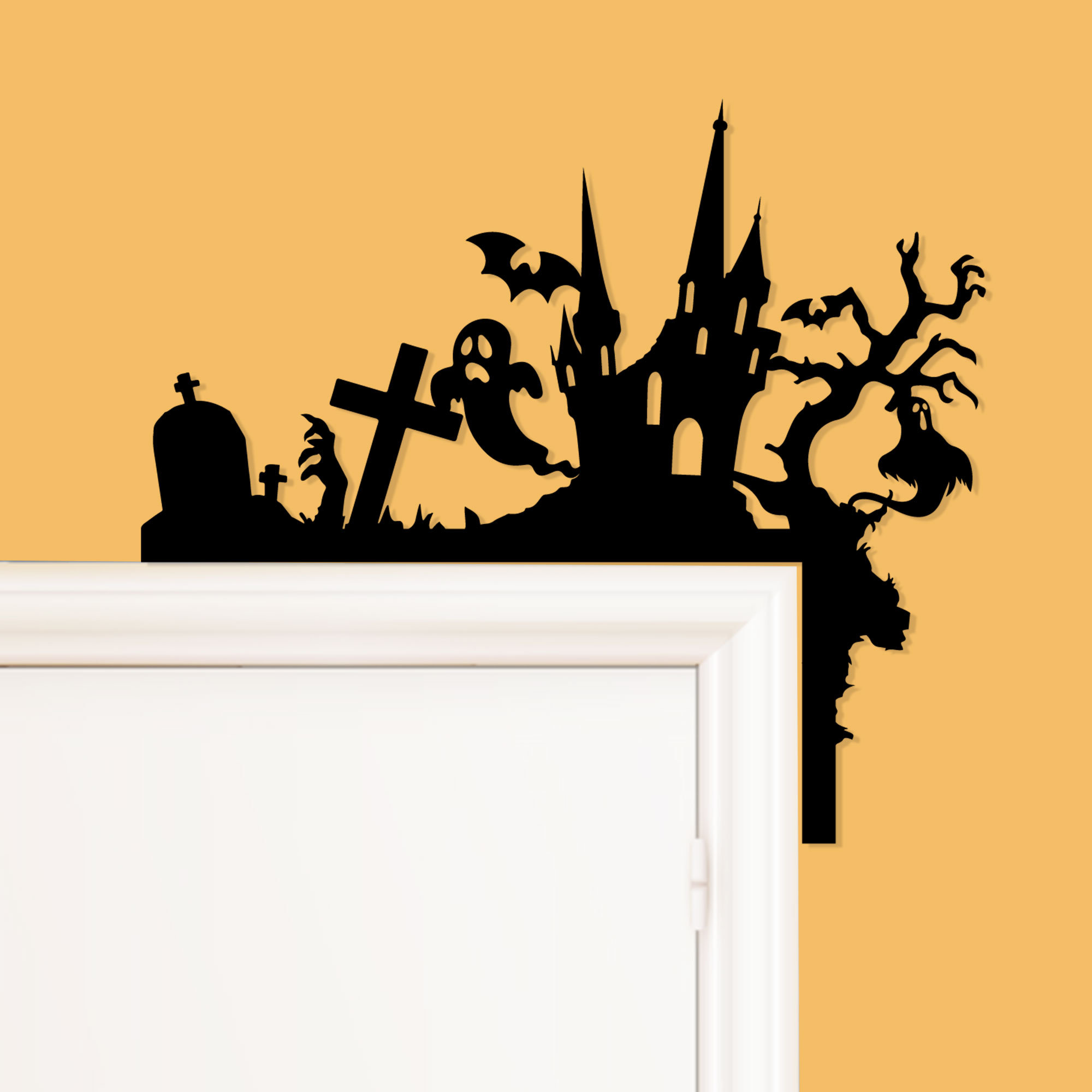 Halloween Door Corner Sign