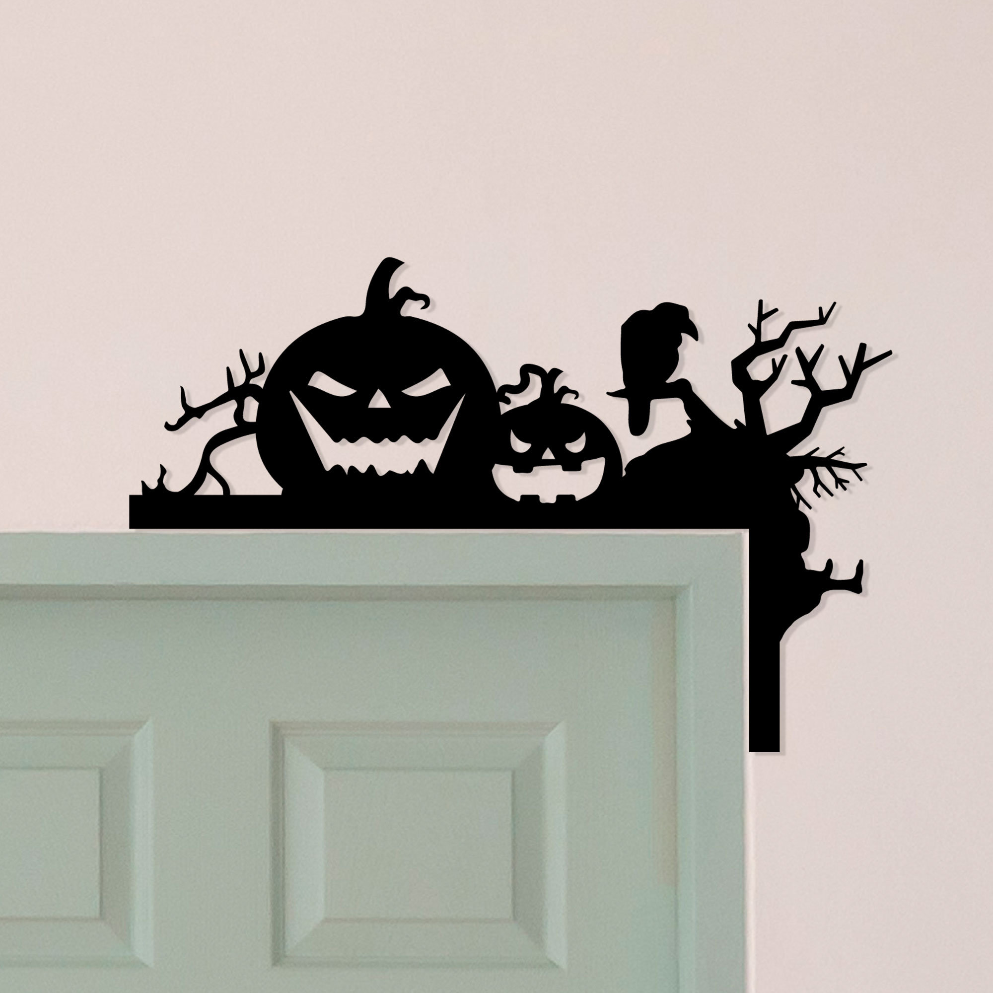 Halloween Door Corner Sign
