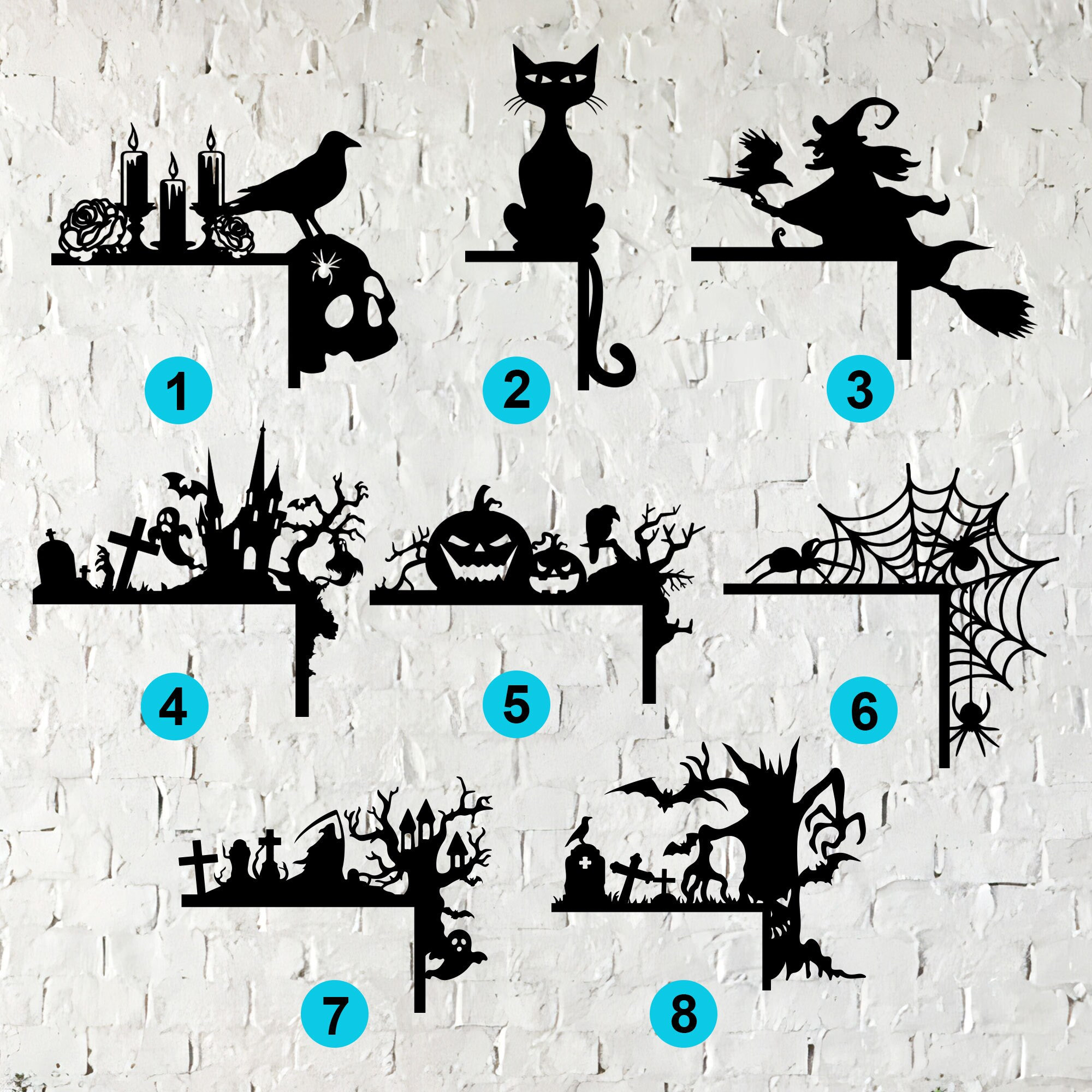 Halloween Door Corner Sign