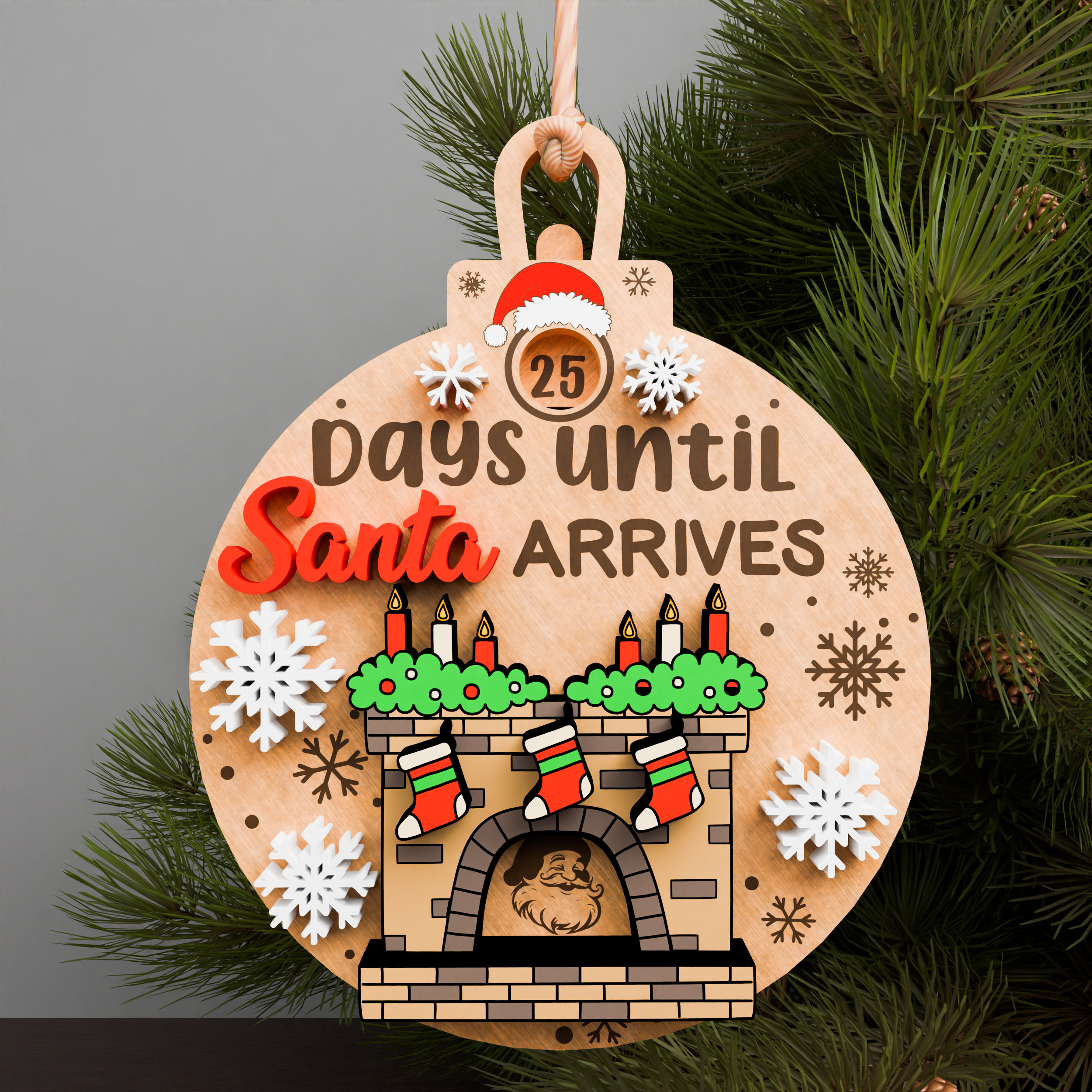 Christmas Countdown Onaments