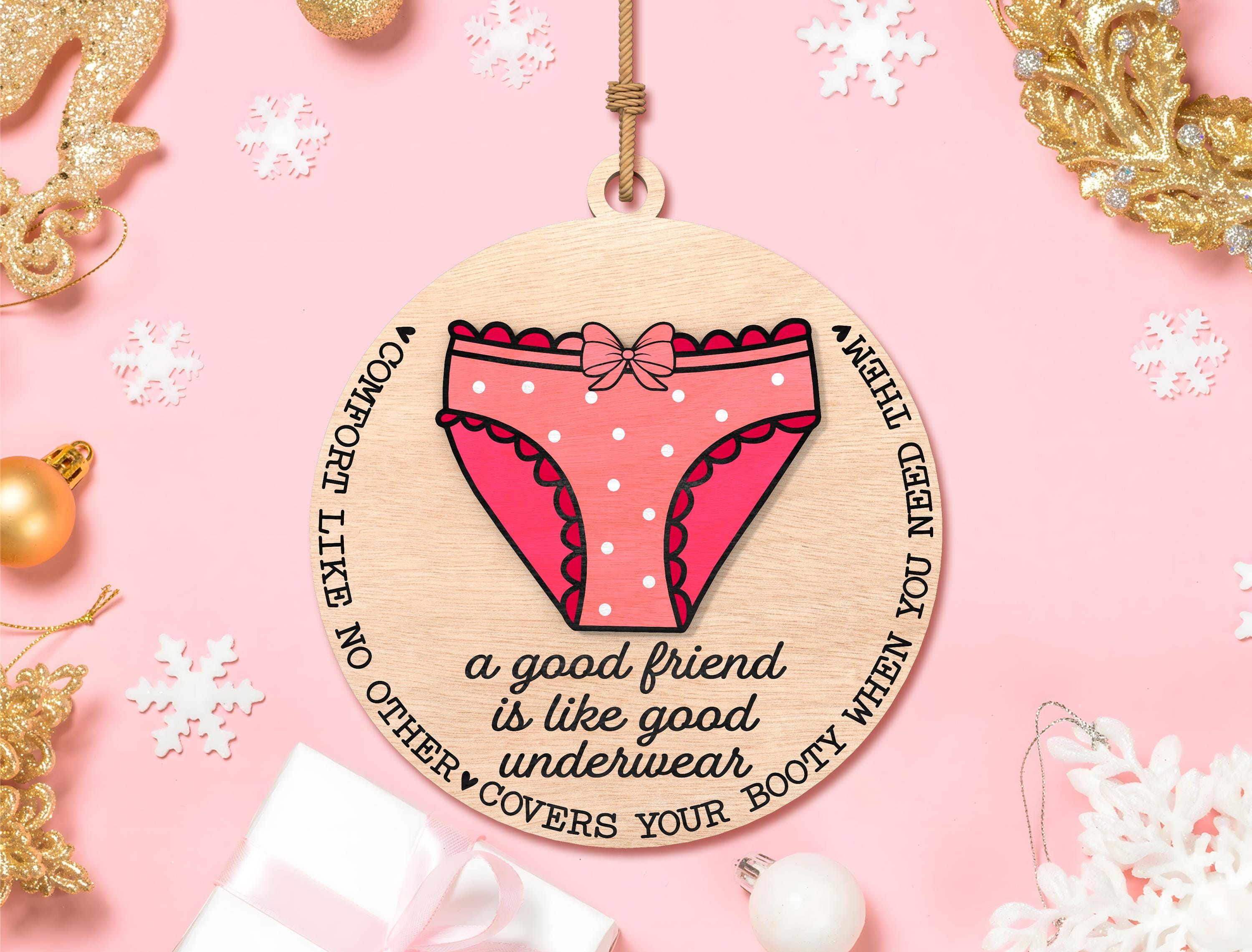 Funny Friends Christmas Ornament