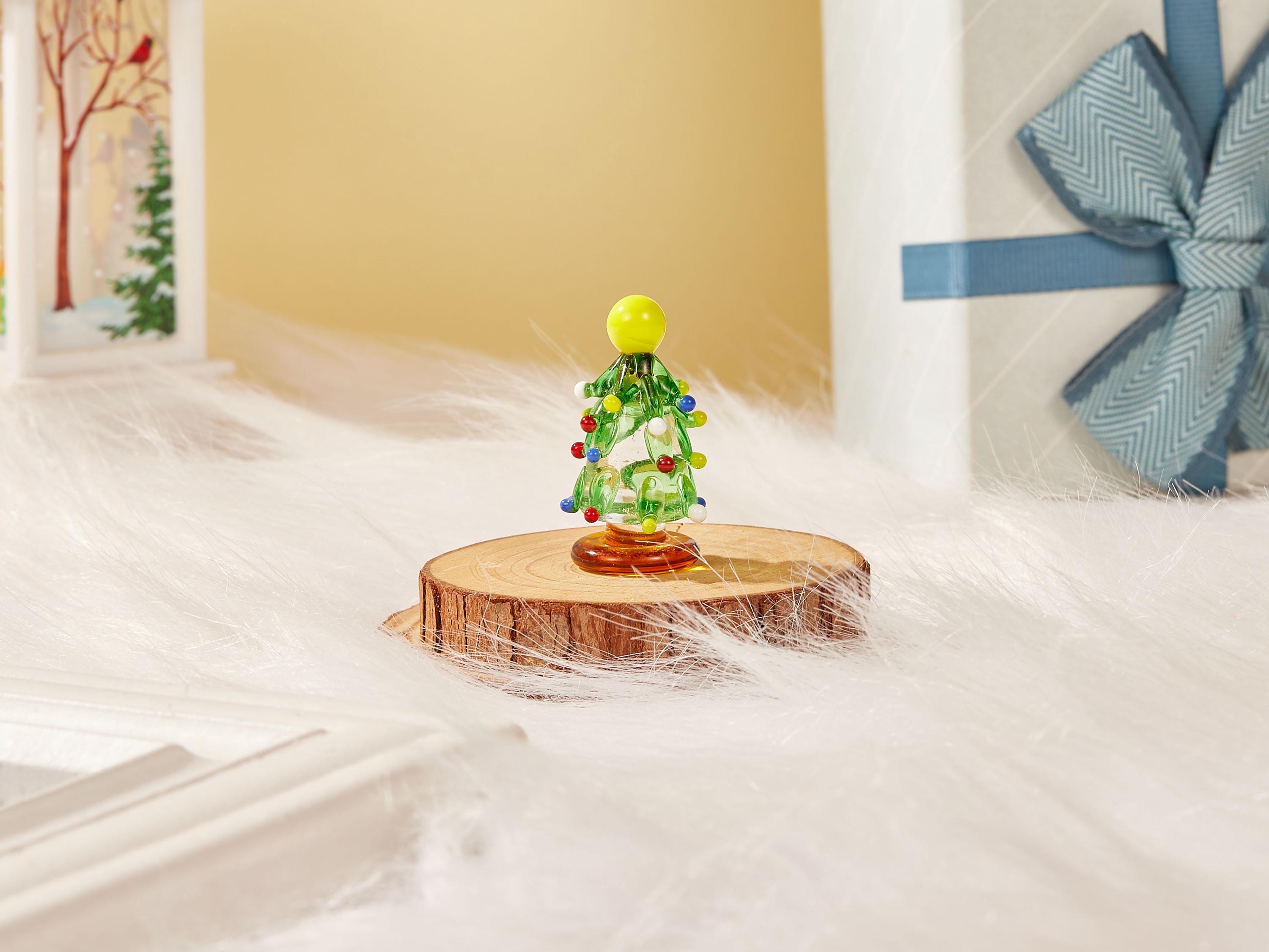 ✨Handmade Stained Glass Figurines -Glass Christmas Trees✨