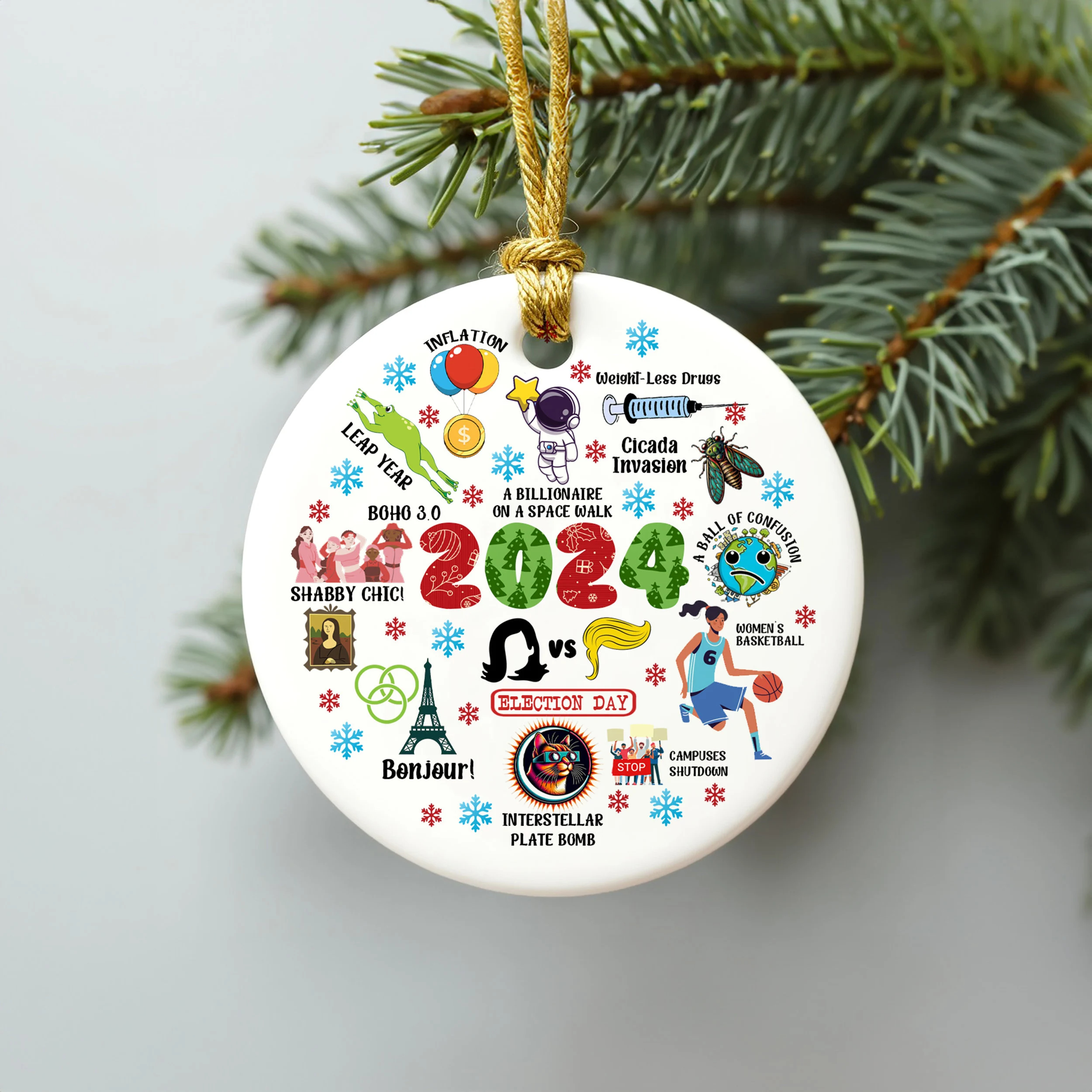 ✨Notable Events 2024 Christmas Ornament✨