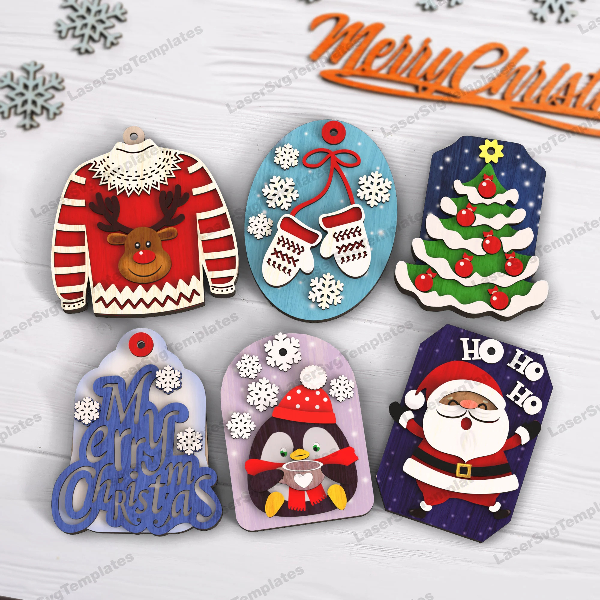 ✨Christmas Ornaments Gift Card Holders✨