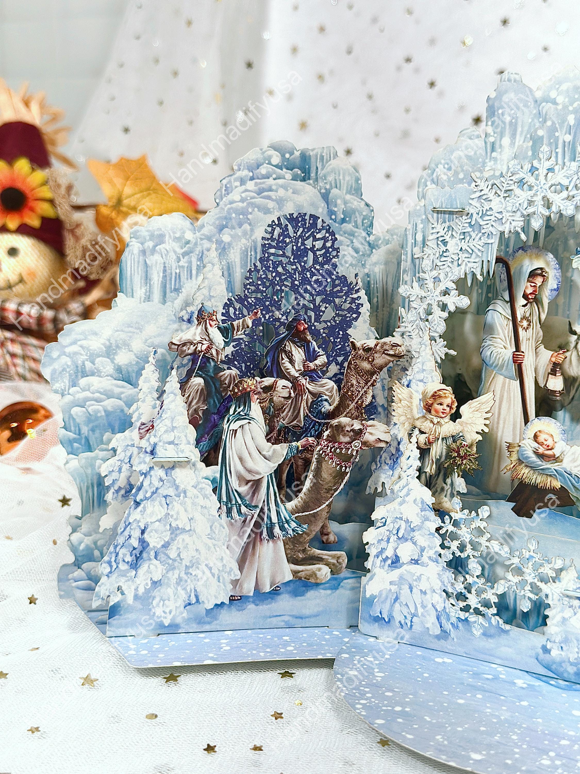 ✨Pop-Up Snowflakes Card: Christmas Edition✨