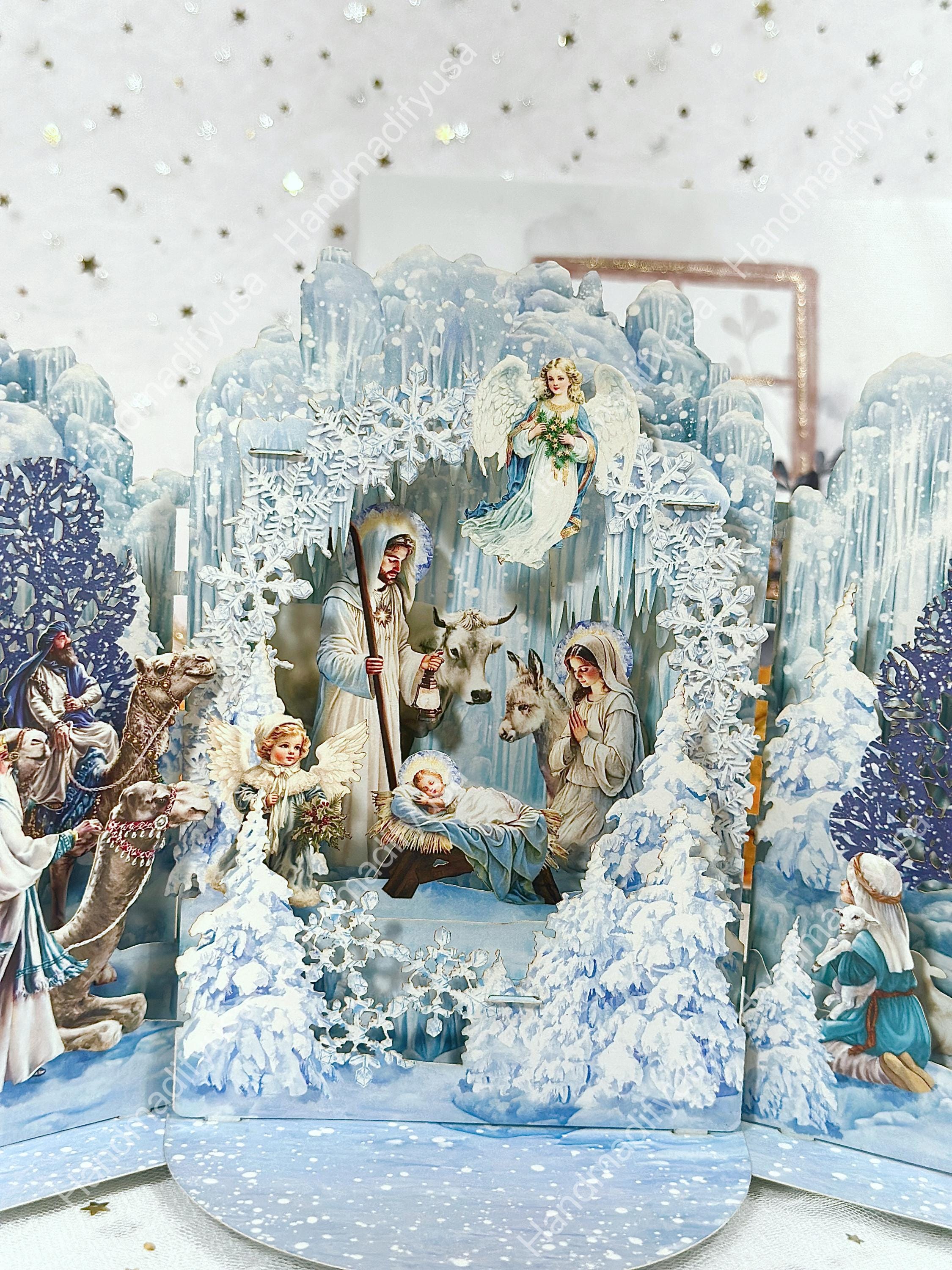 ✨Pop-Up Snowflakes Card: Christmas Edition✨