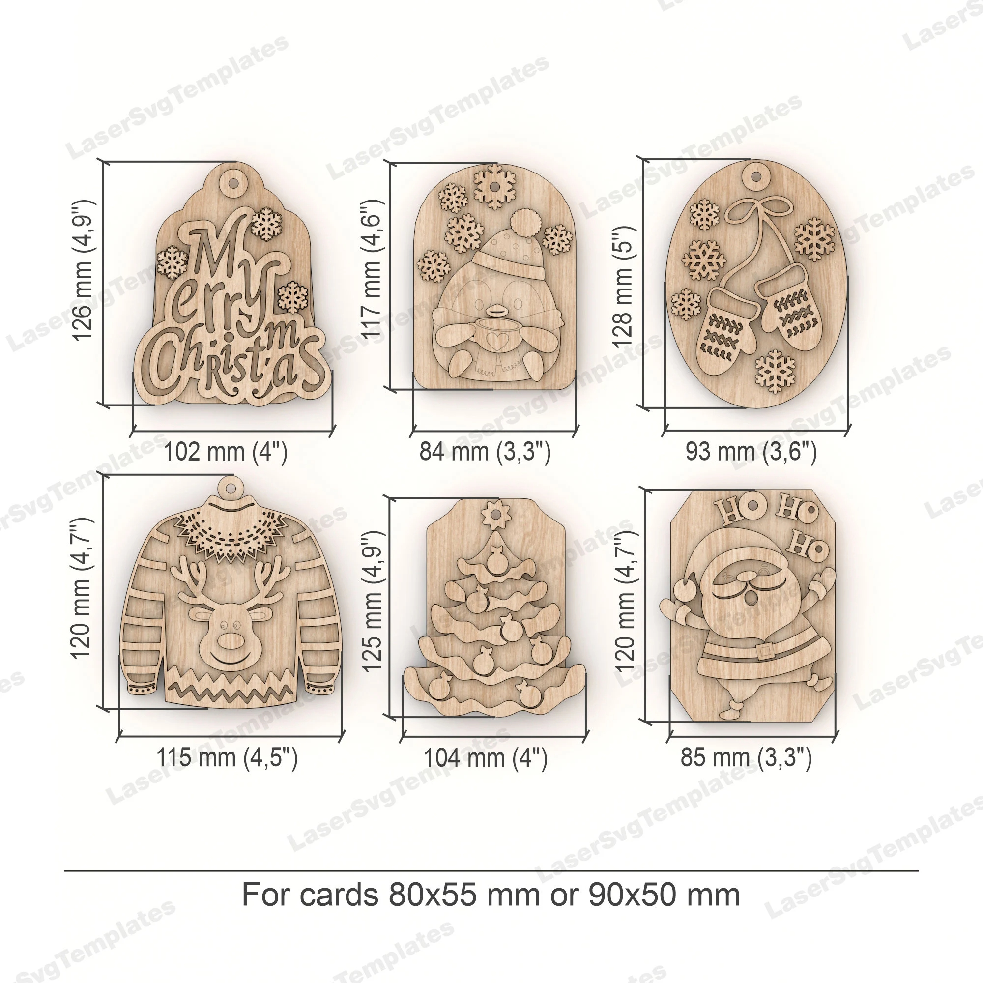 ✨Christmas Ornaments Gift Card Holders✨