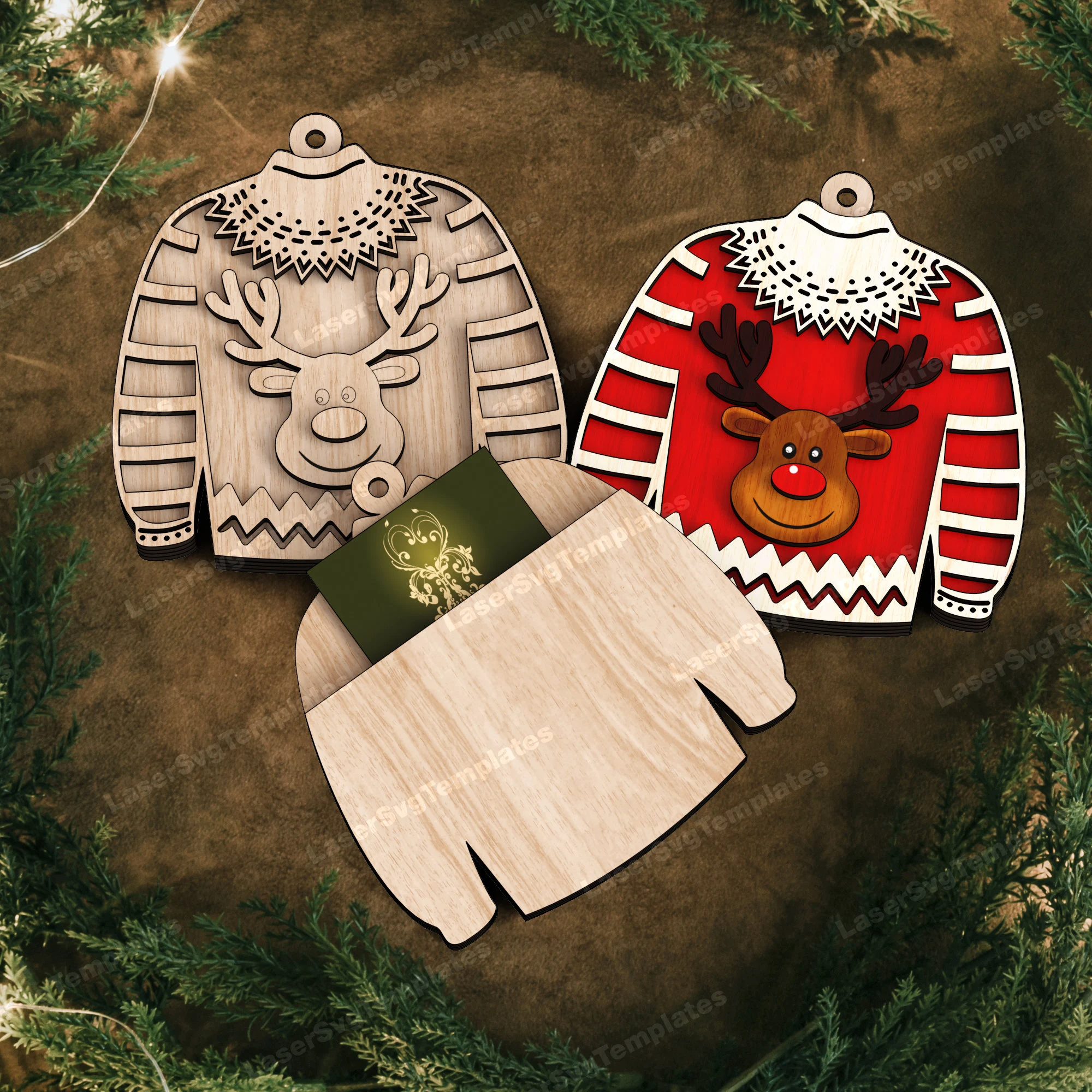 ✨Christmas Ornaments Gift Card Holders✨